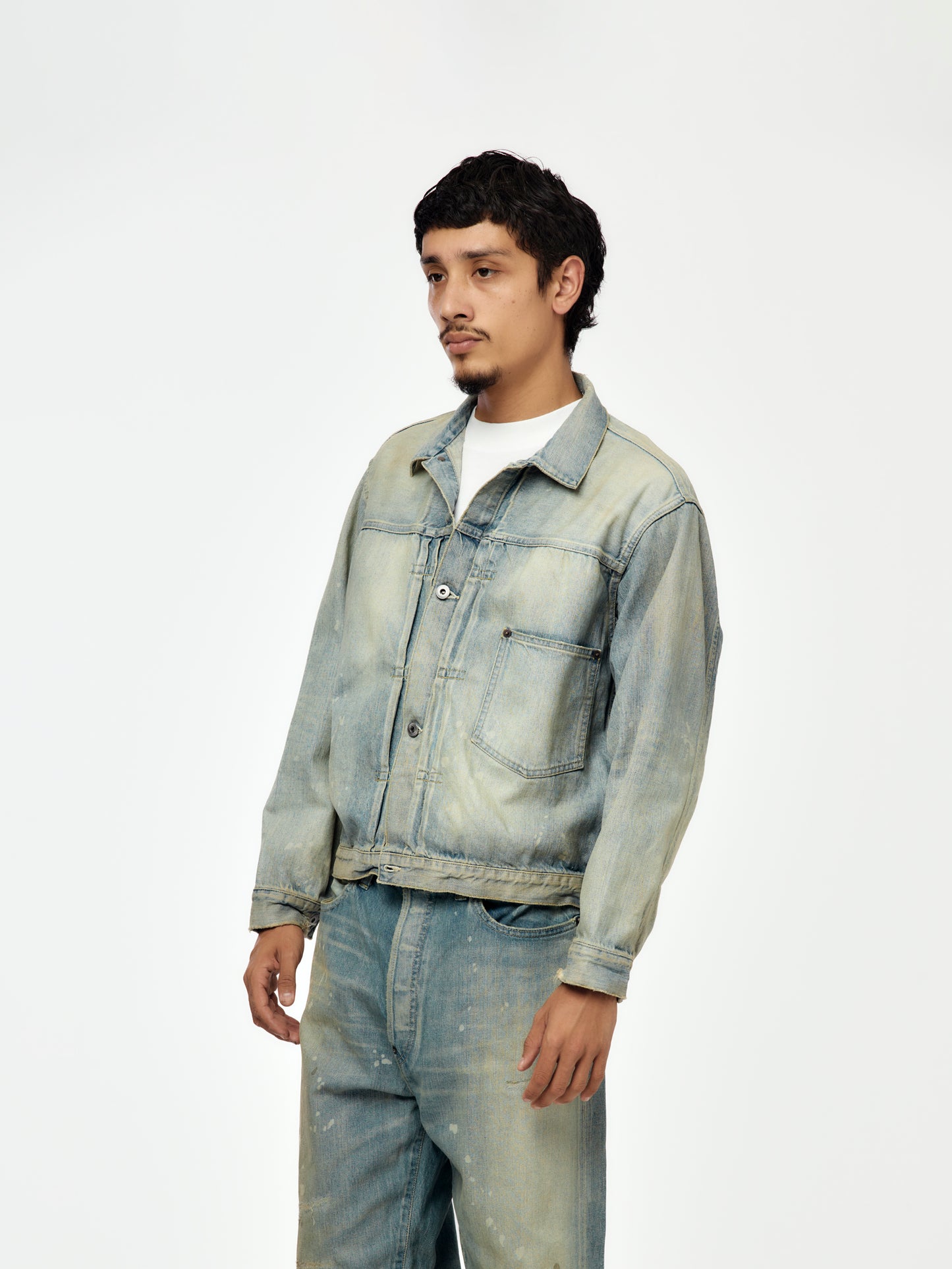 1st Type Denim Jacket (Bleach)