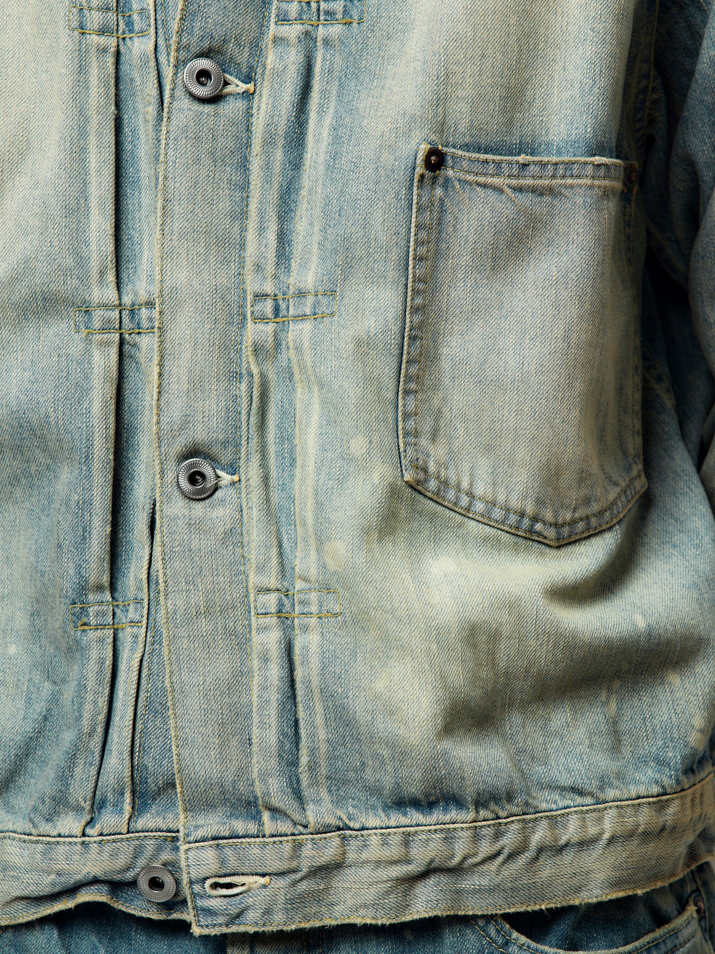 1st Type Denim Jacket (Bleach)