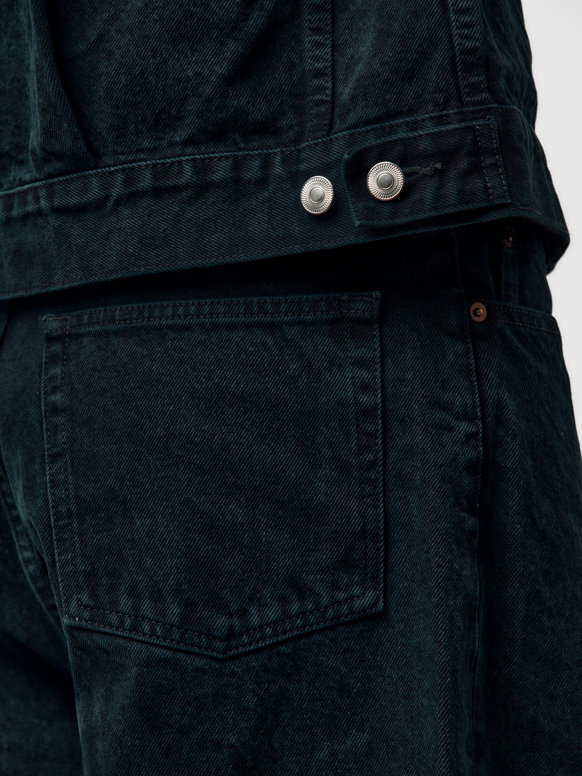 A.PRESSE Washed Denim Pants BLACK サイズ34 A.PRESSE 