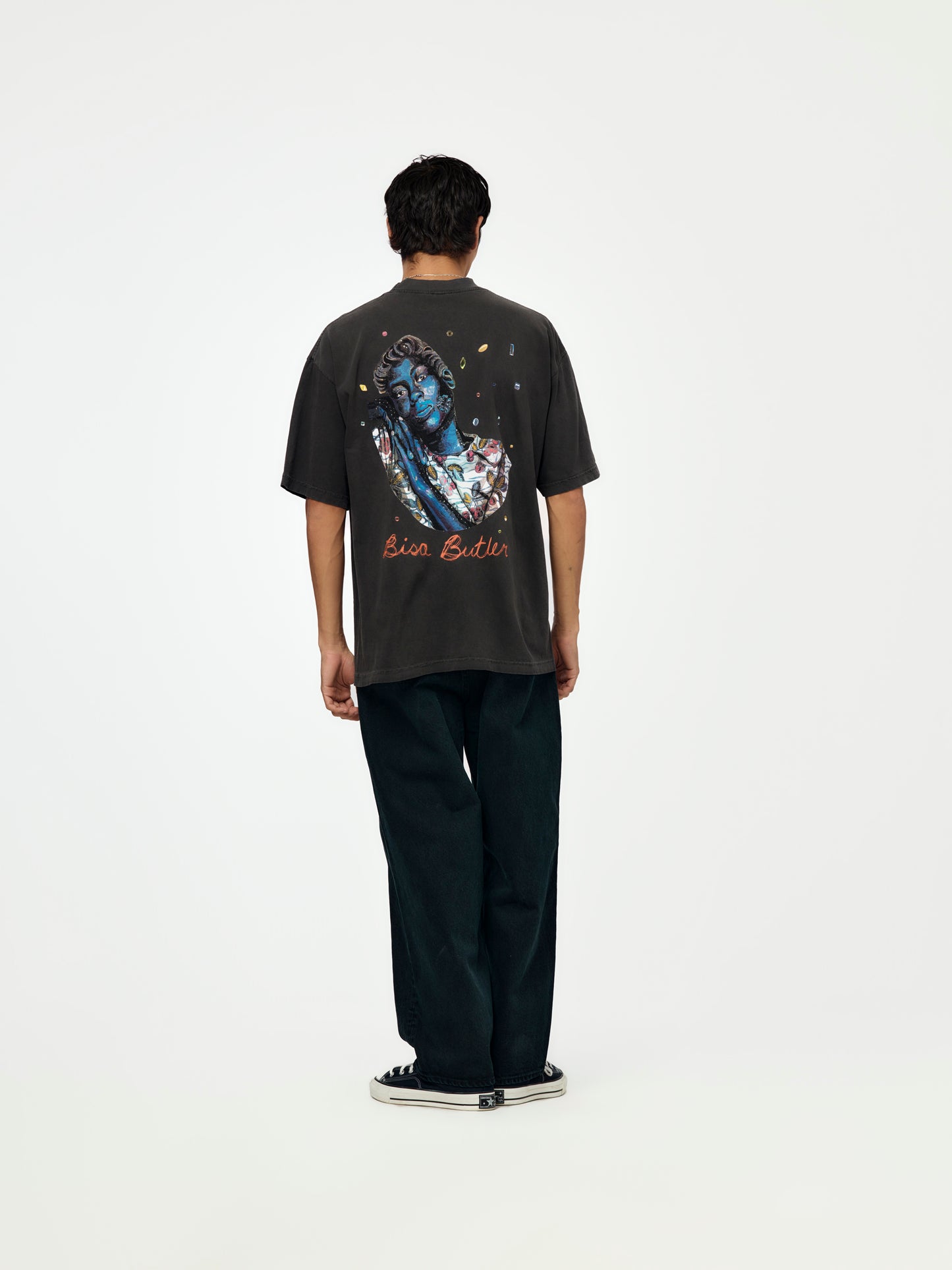 UN BISA PORTRAIT TEE (VINTAGE BLACK)