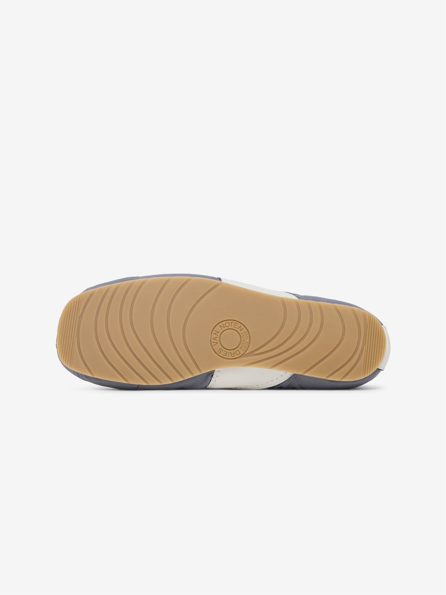 Fabric Combined with Leather Sneakers (Light Blue)
