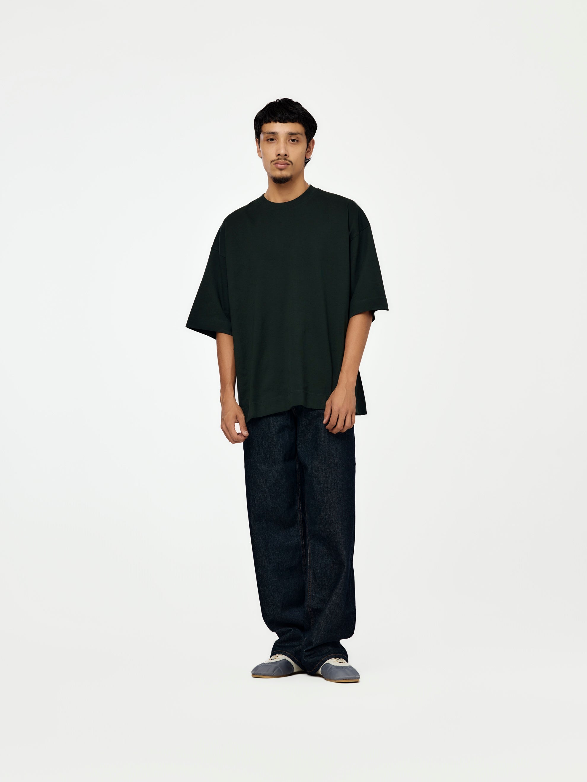 パンツ DRIES VAN NOTTEN 23AW HEMEN PR 7629 Dries Van Noten Pine Den 2380 M.W. Pants (Indigo) - UNION LOS ANGELES