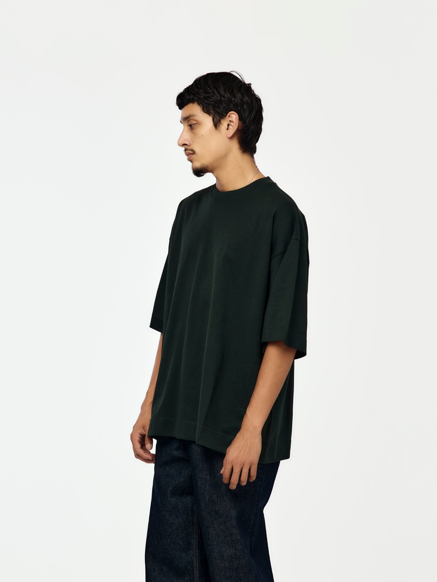 Hen 2603 M.K. SS T-Shirt (Bottle Green)