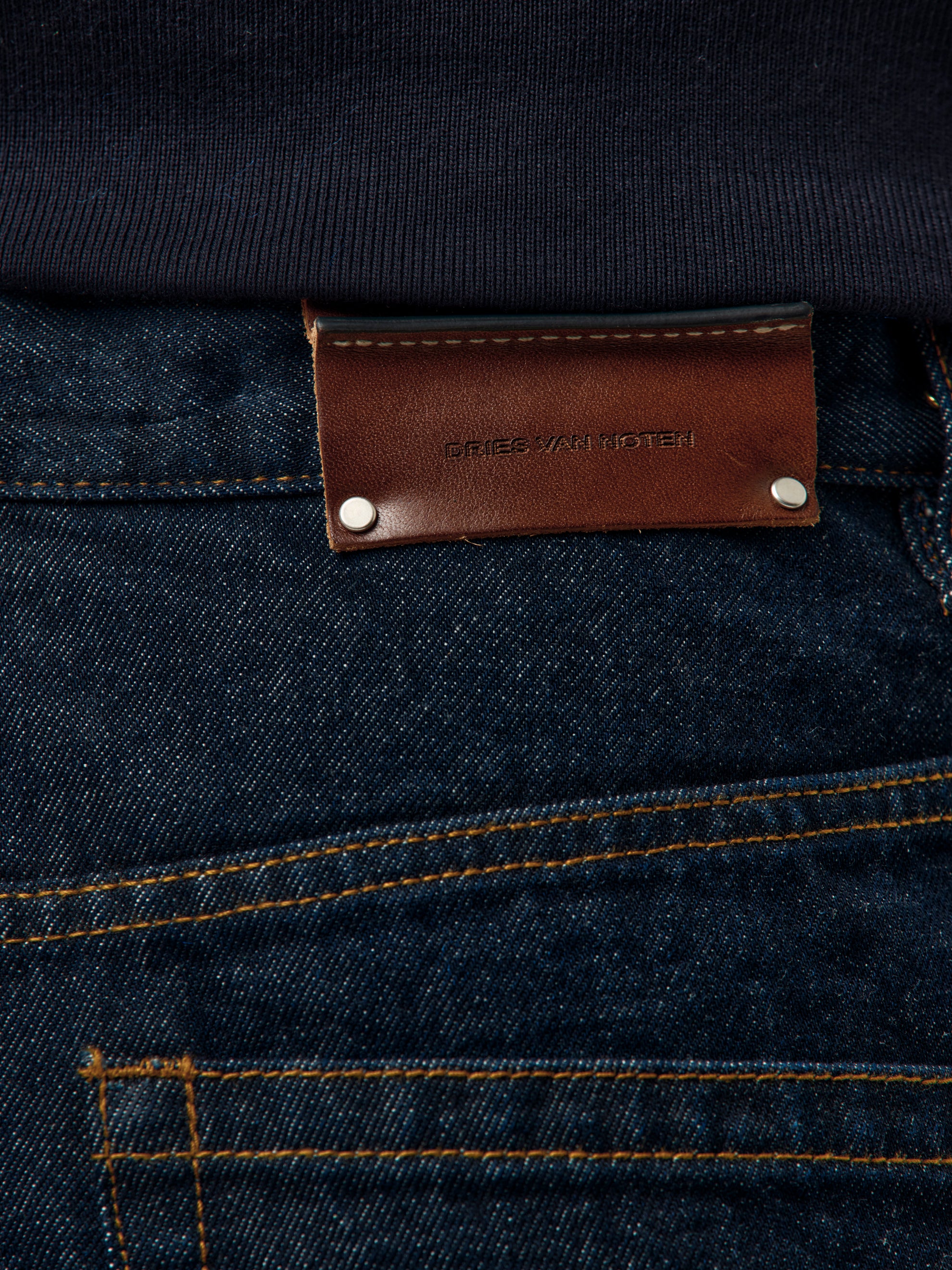 Dries Van Noten Pine Den 2380 M.W. Pants (Indigo) - UNION LOS ANGELES