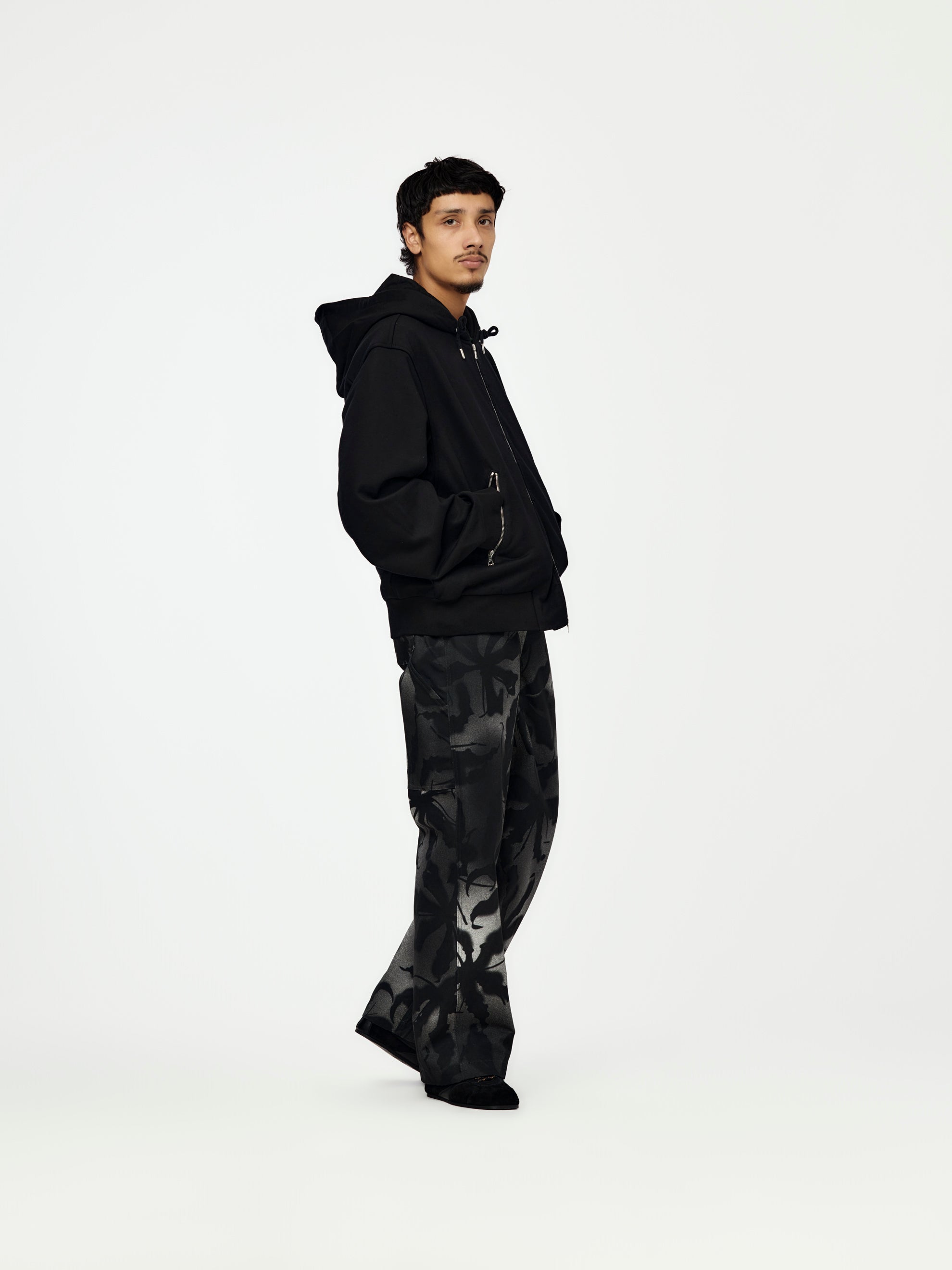 Dries Van Noten Harrino 2611 M.K. Hoodie (Black) - UNION LOS ANGELES