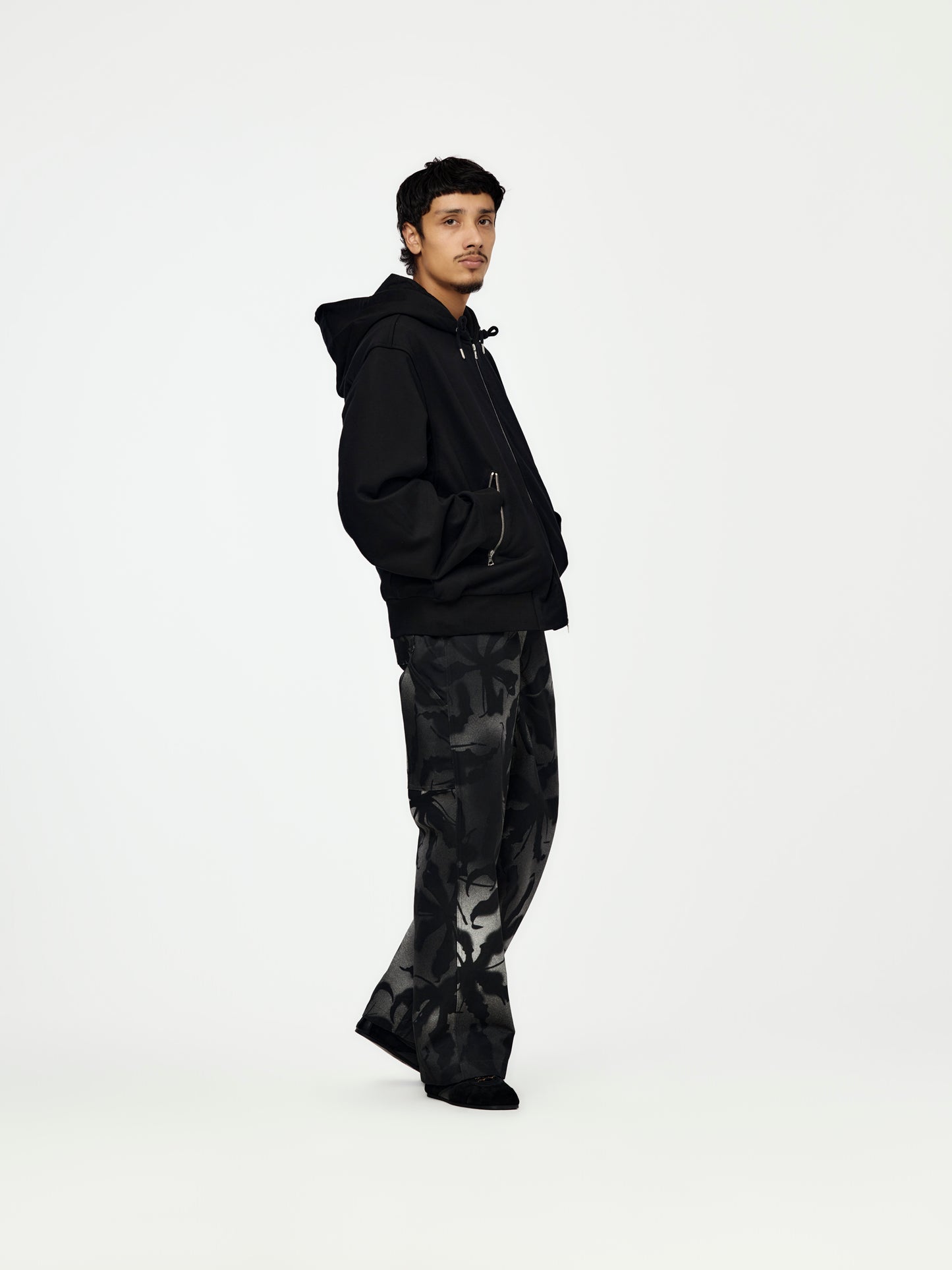 Harrino 2611 M.K. Hoodie (Black)