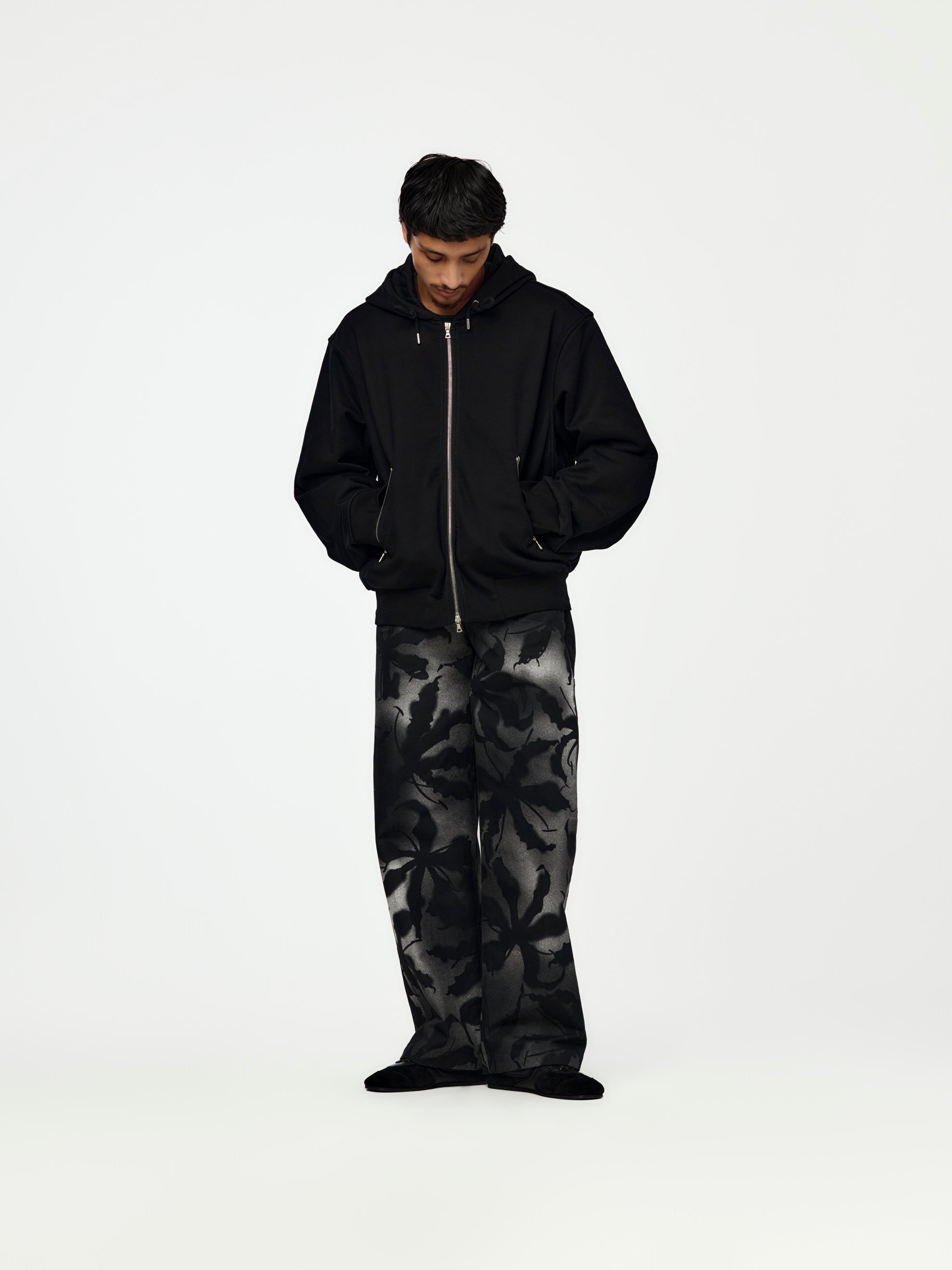 Dries Van Noten Pickerby 2369 M.W. Pants (Black) - UNION LOS ANGELES