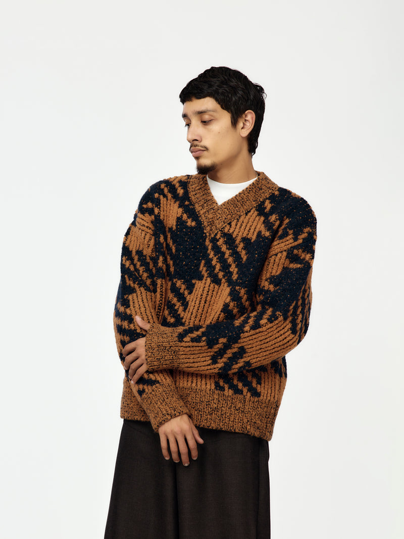Macao 2726 M.K. Sweater (Light Rust)