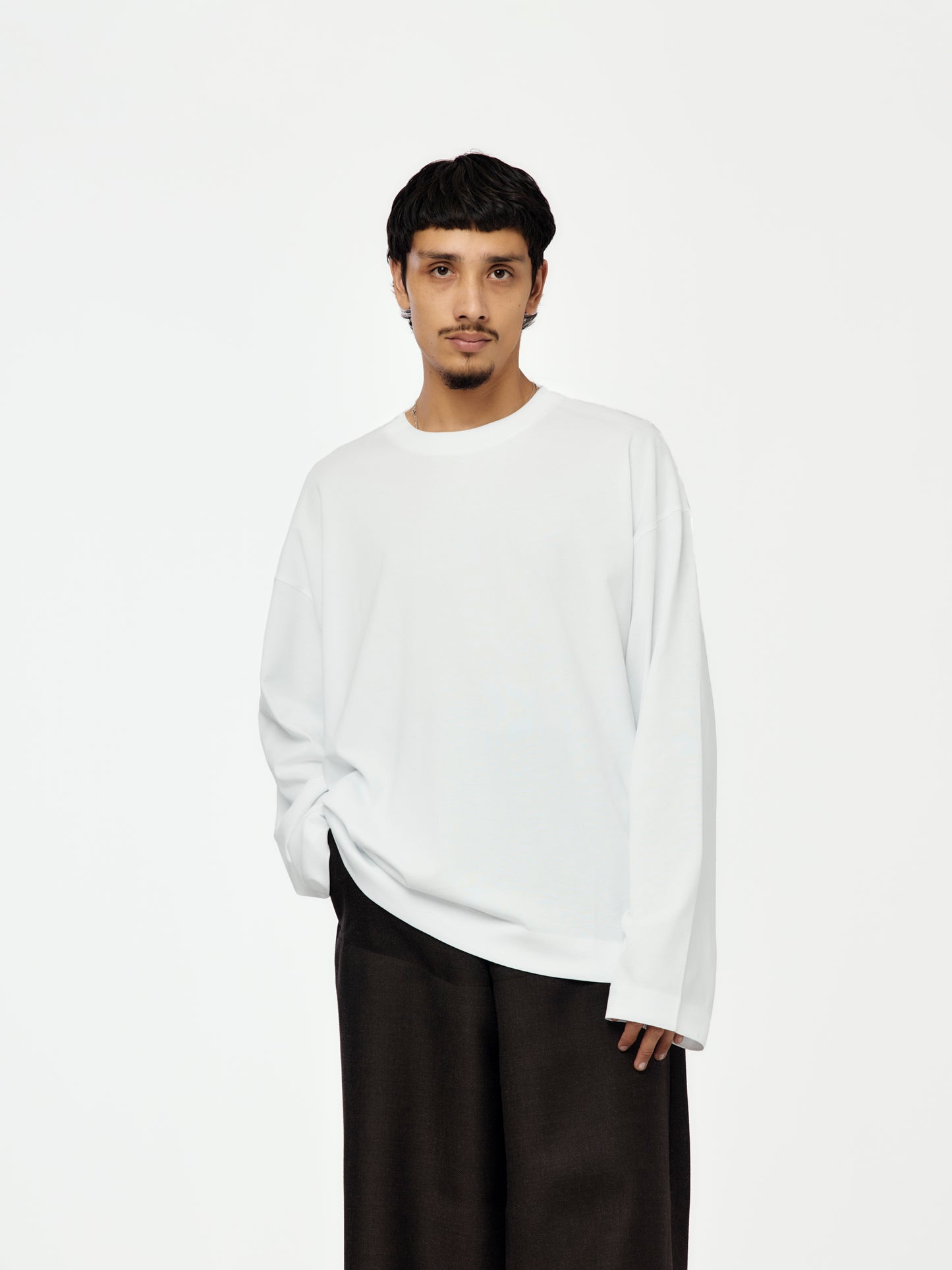 Hegland 2603 M.K. LS T-Shirt (White)