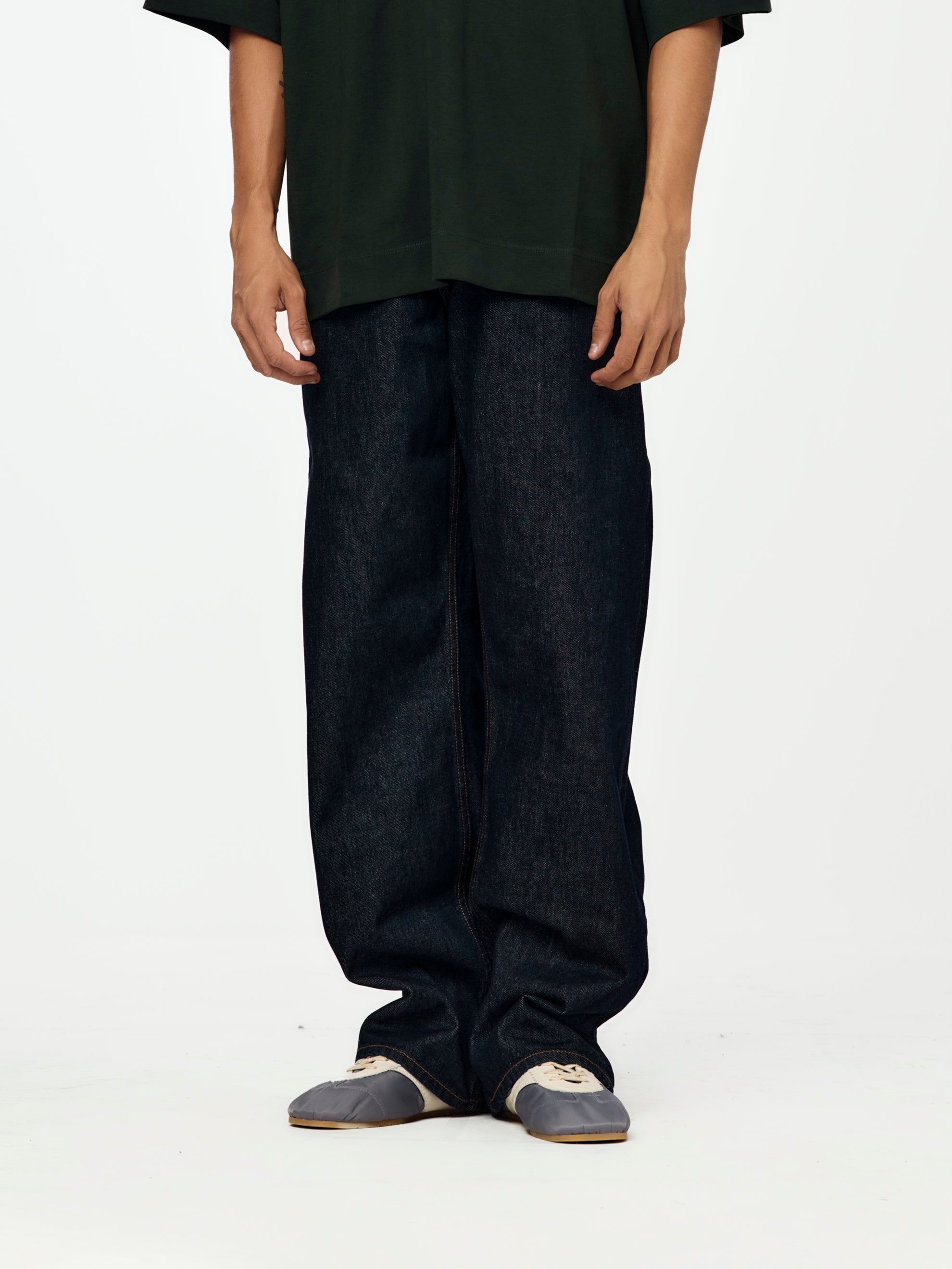 Dries Van Noten Pine Den 2380 M.W. Pants (Indigo) - UNION