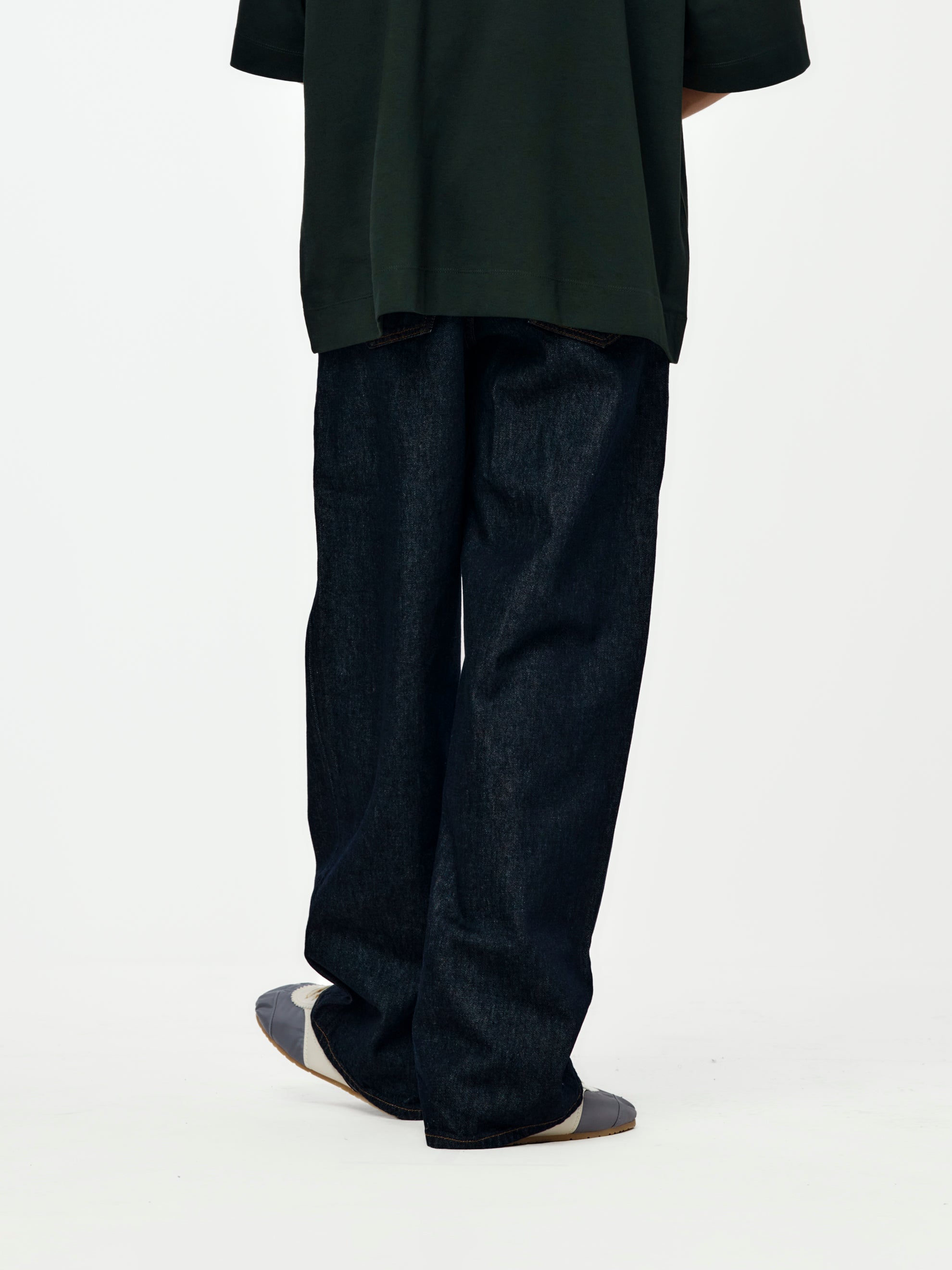 パンツ DRIES VAN NOTTEN 23AW HEMEN PR 7629 Dries Van Noten Pine Den 2380 M.W. Pants (Indigo) - UNION LOS ANGELES