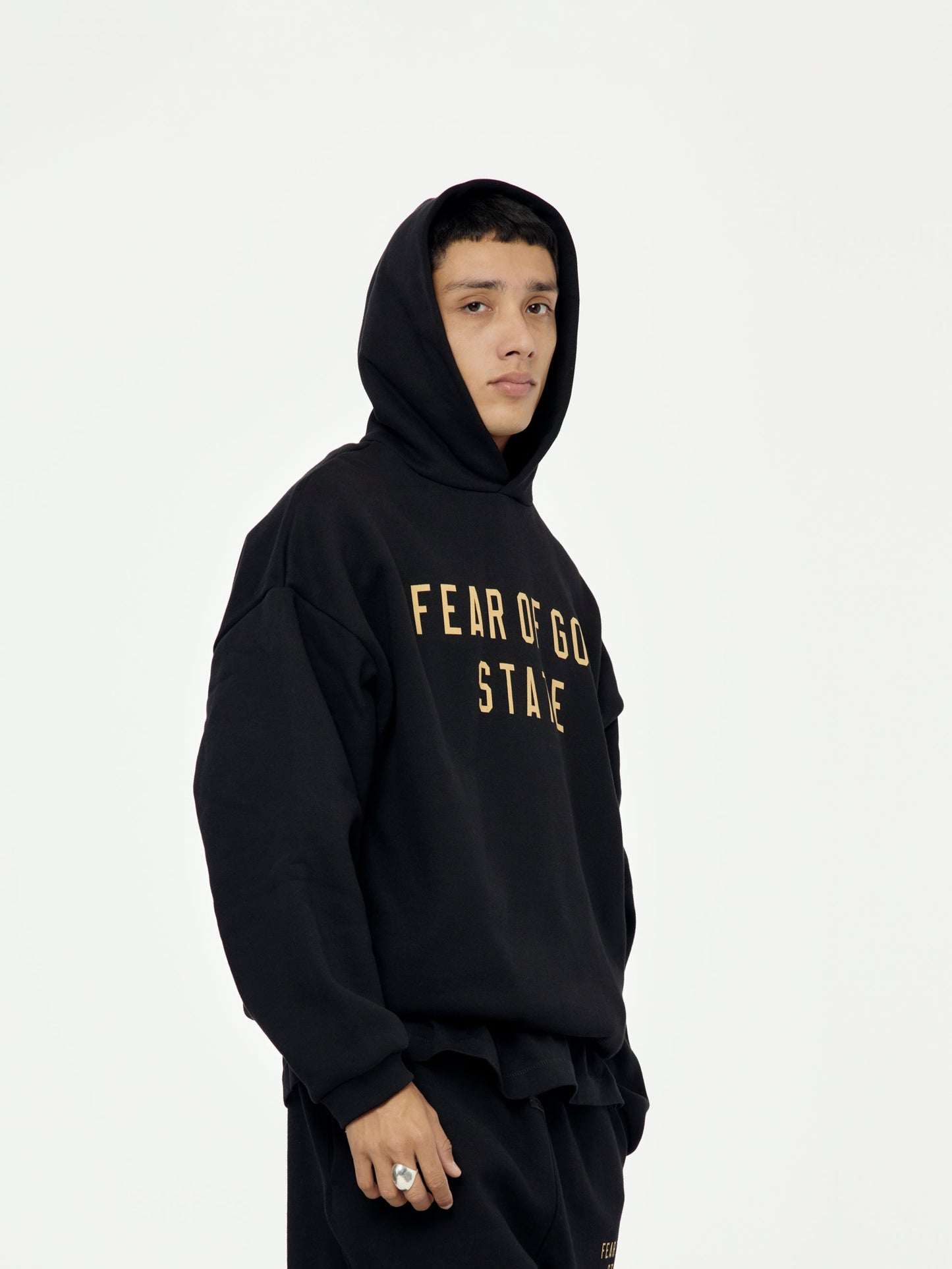 Fleece Hoodie (Blk)