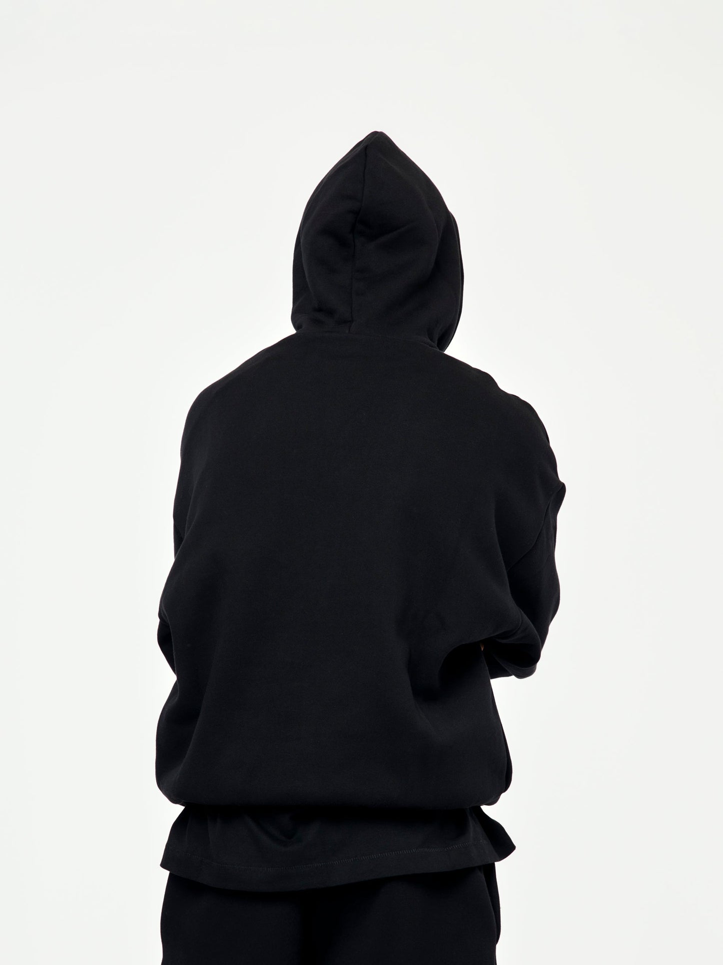 Fleece Hoodie (Blk)