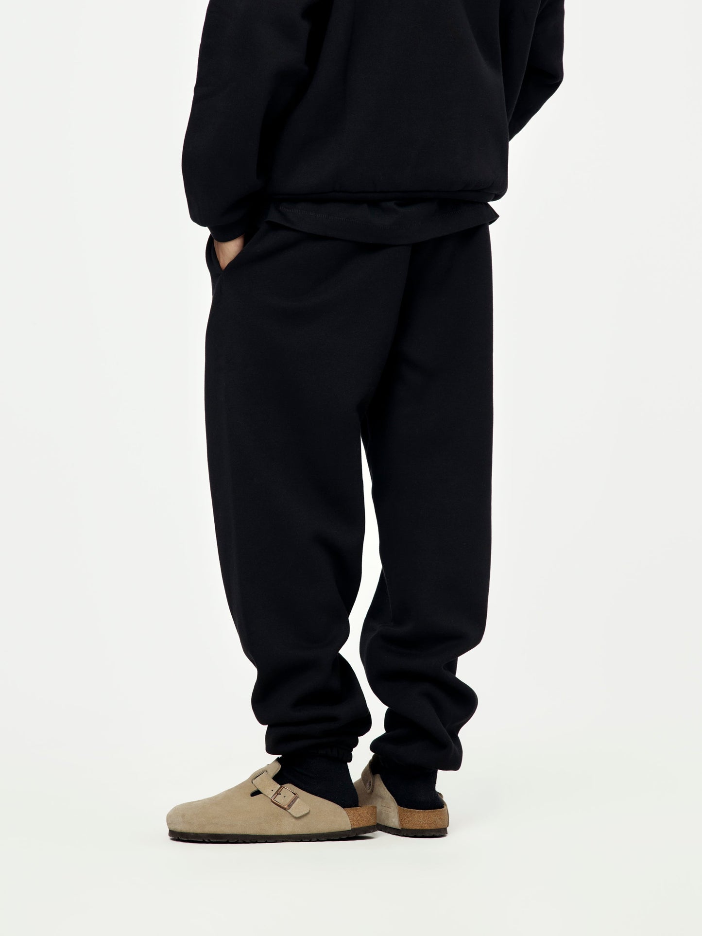 Fleece Essential Sweatpant (Blk)