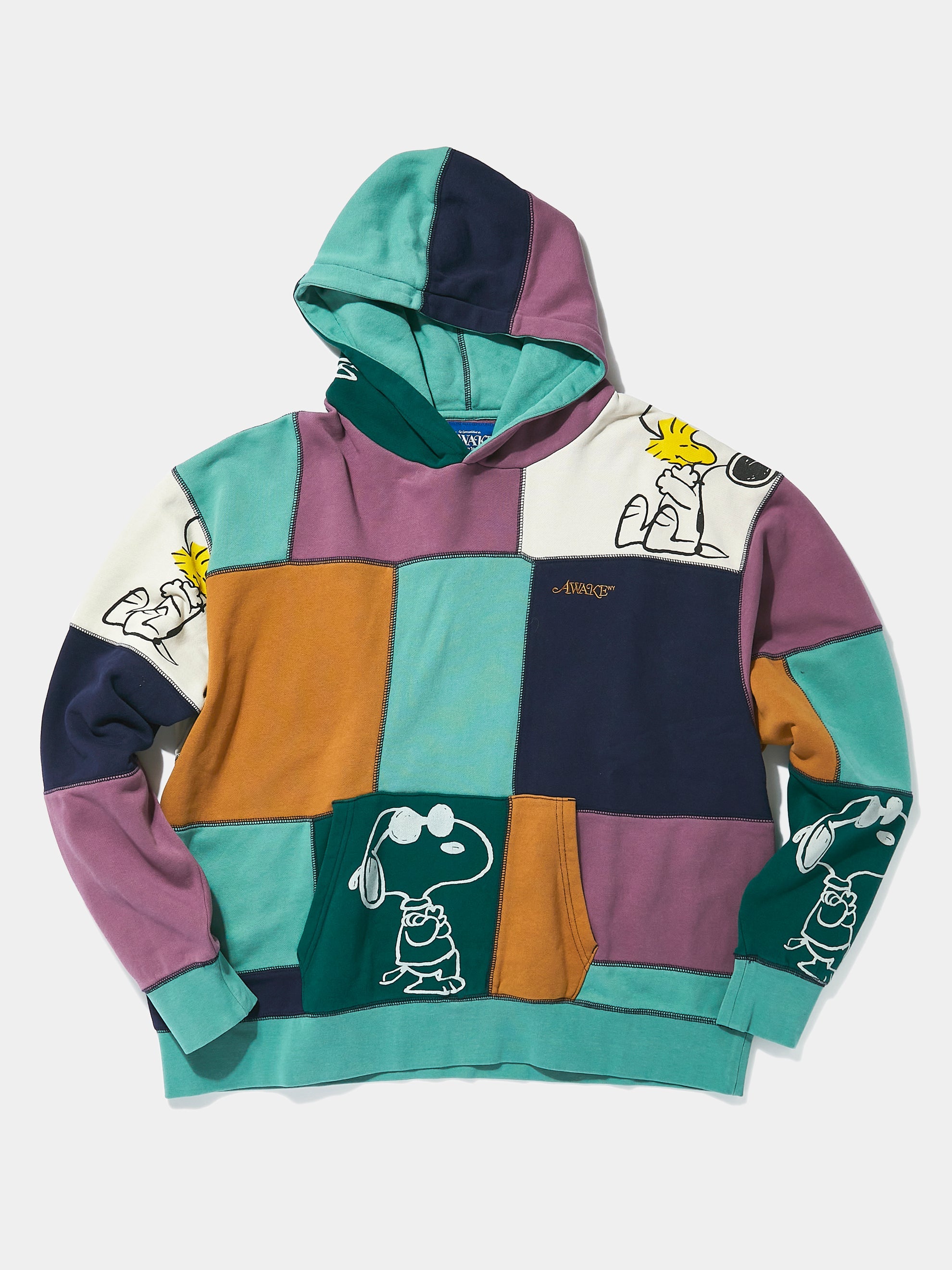 Buy Awake Ny AWAKE NY x PEANUTS Patchwork Hoodie Online at UNION