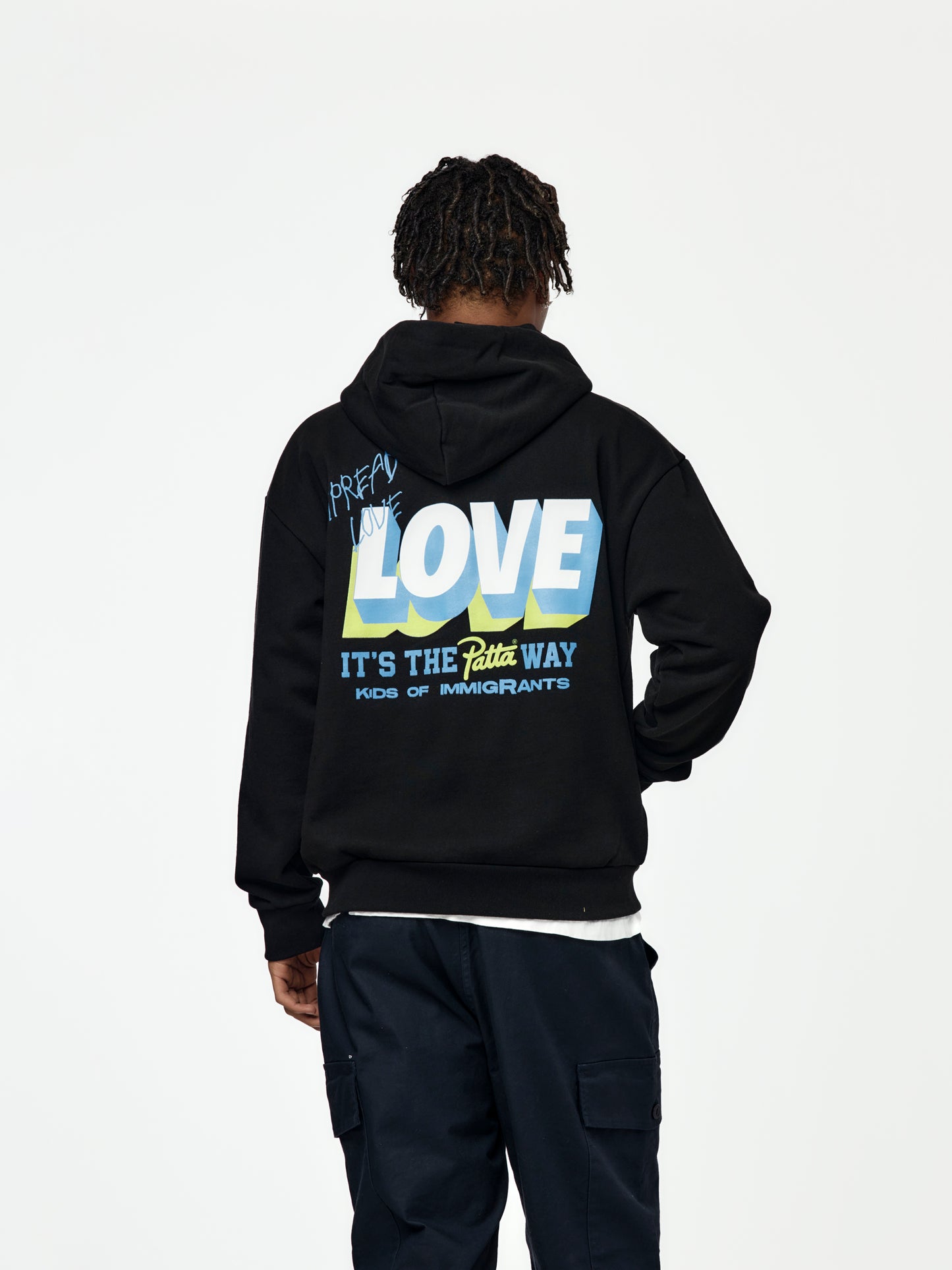 KOI SPREAD LOVE TEE ZIP HOODIE
