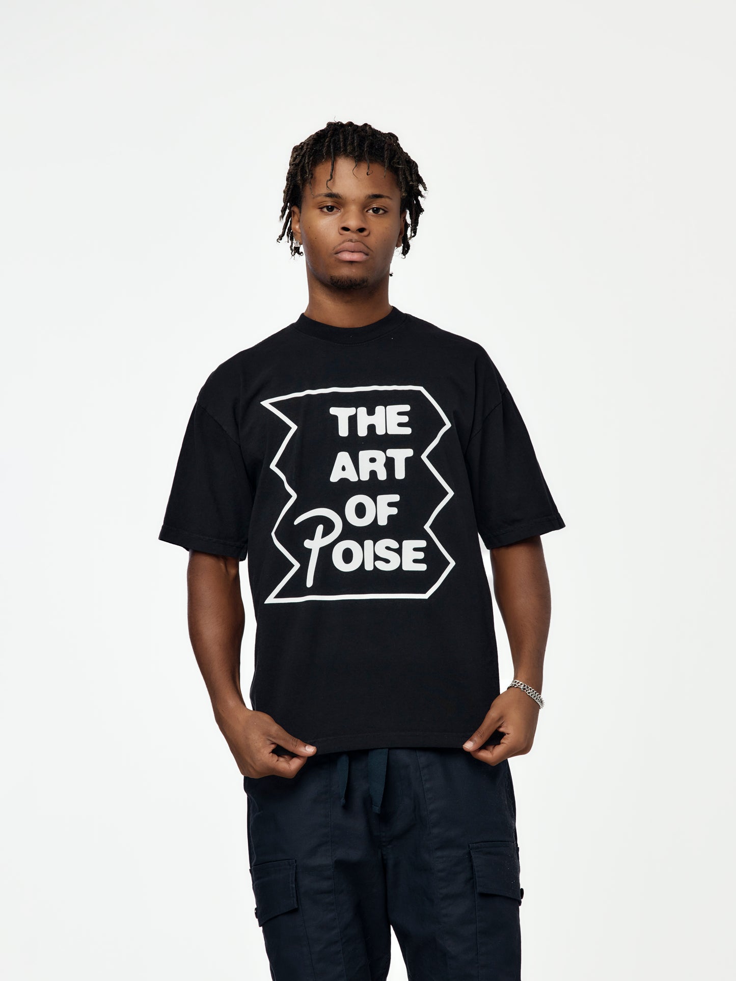 PATTA POISE TEE (BLACK)