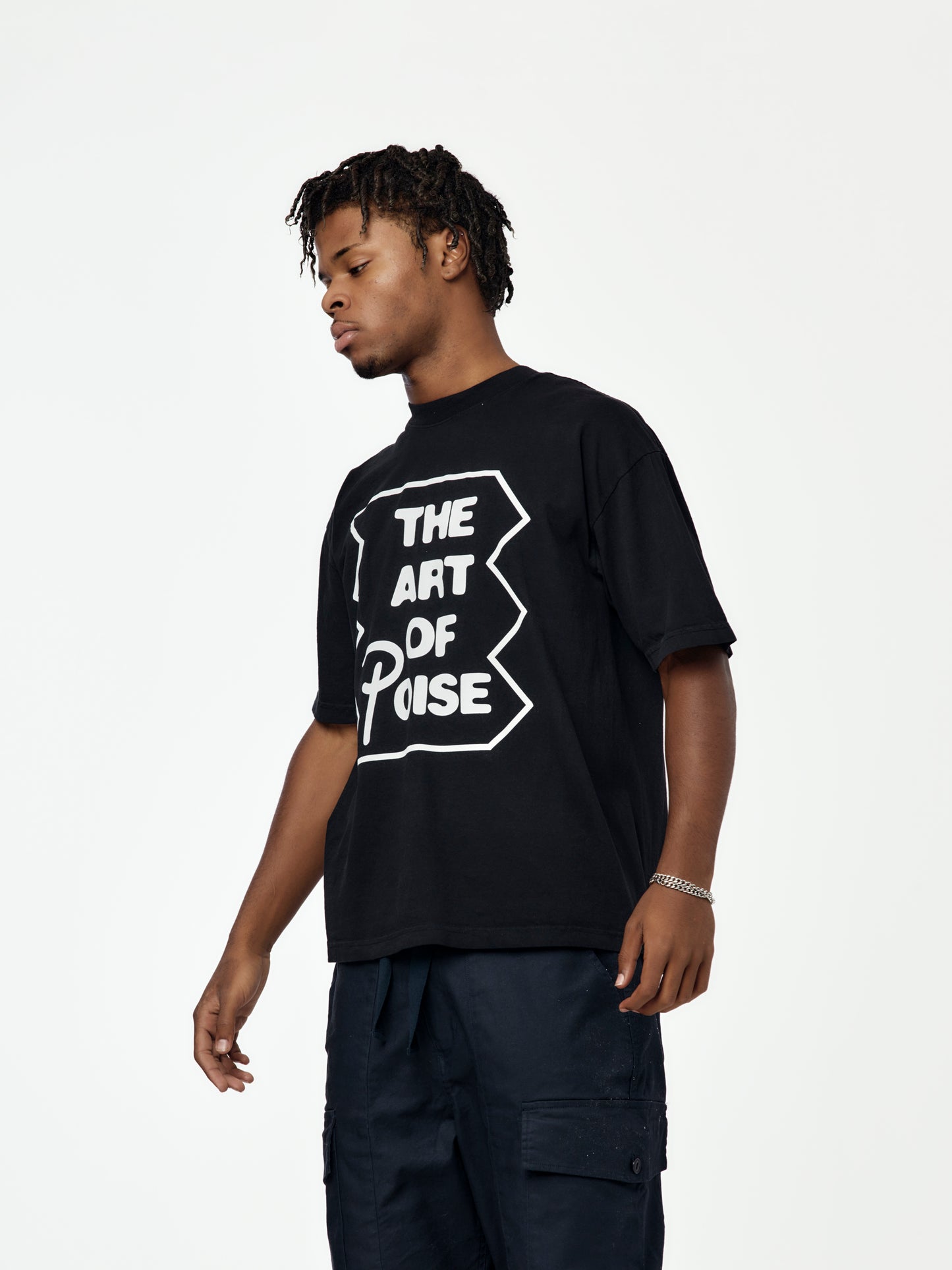 PATTA POISE TEE (BLACK)