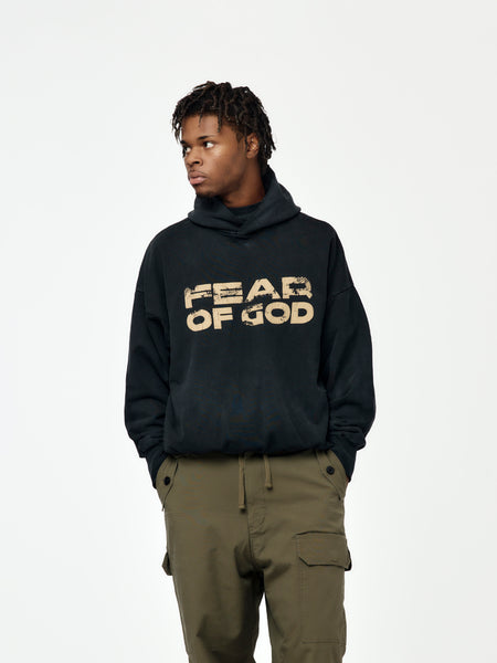 d*d様 FOG（Fear of God）スエット2枚組（黒、カーキ） FOG ESSENTIALS（エフオージーエッセンシャルズ） 裏起毛 ロゴ