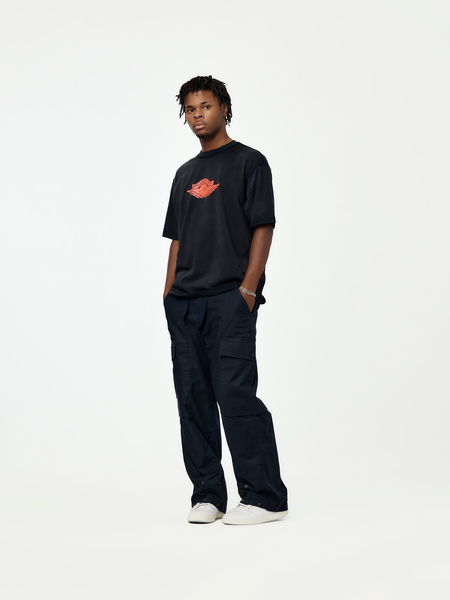Jordan Rare Air T-Shirt (BLACK/CHILE RED)