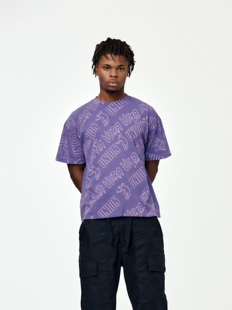 Union x Etna Vera Vela T-shirt (Purple)