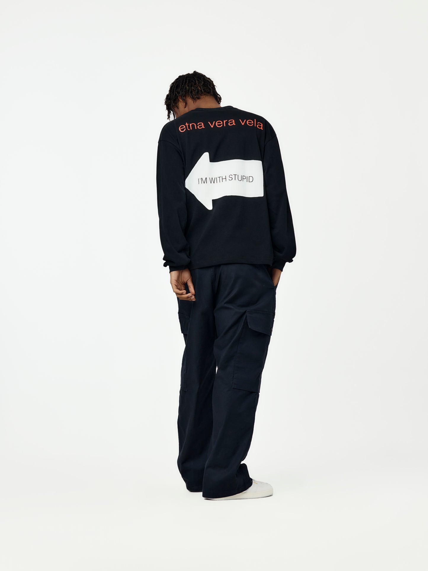 Etna Vera Vela L/S T-Shirt (Black)