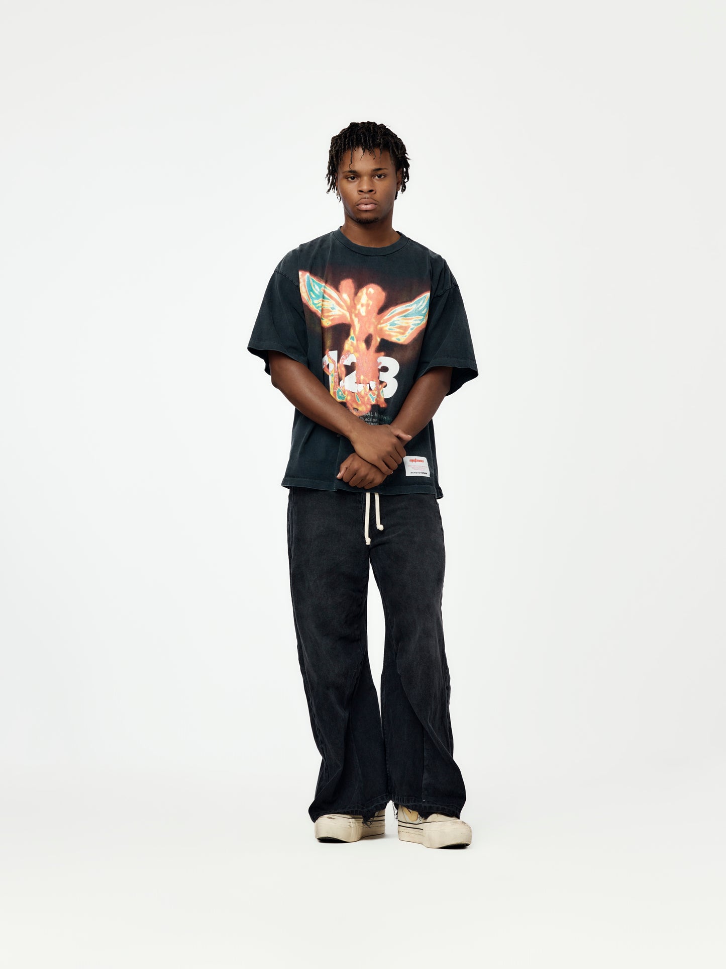 In Times Like These CVA Tee (Mech Black/Orange)