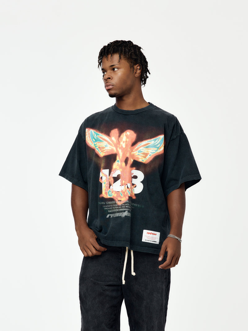 In Times Like These CVA Tee (Mech Black/Orange)