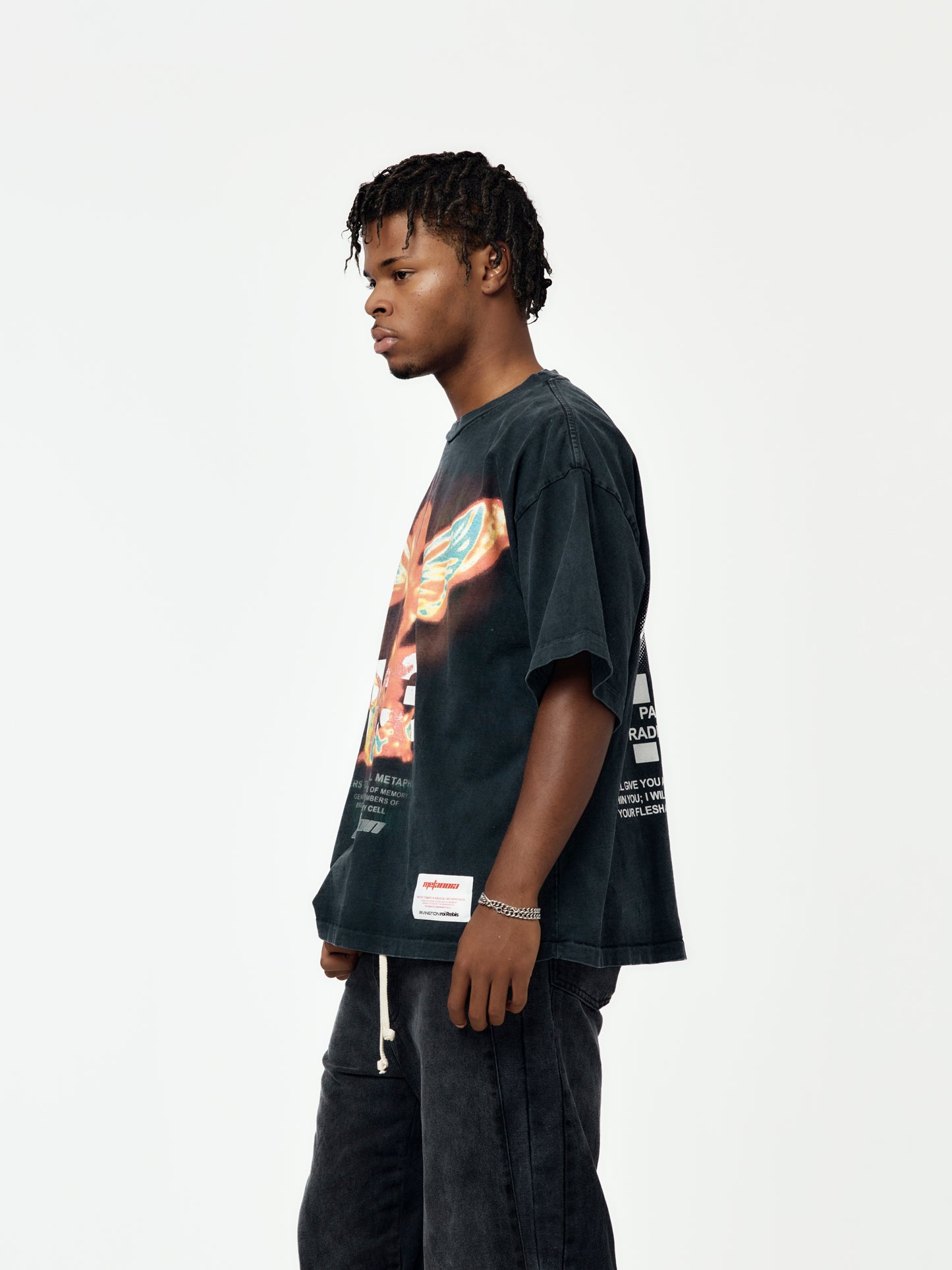 In Times Like These CVA Tee (Mech Black/Orange)