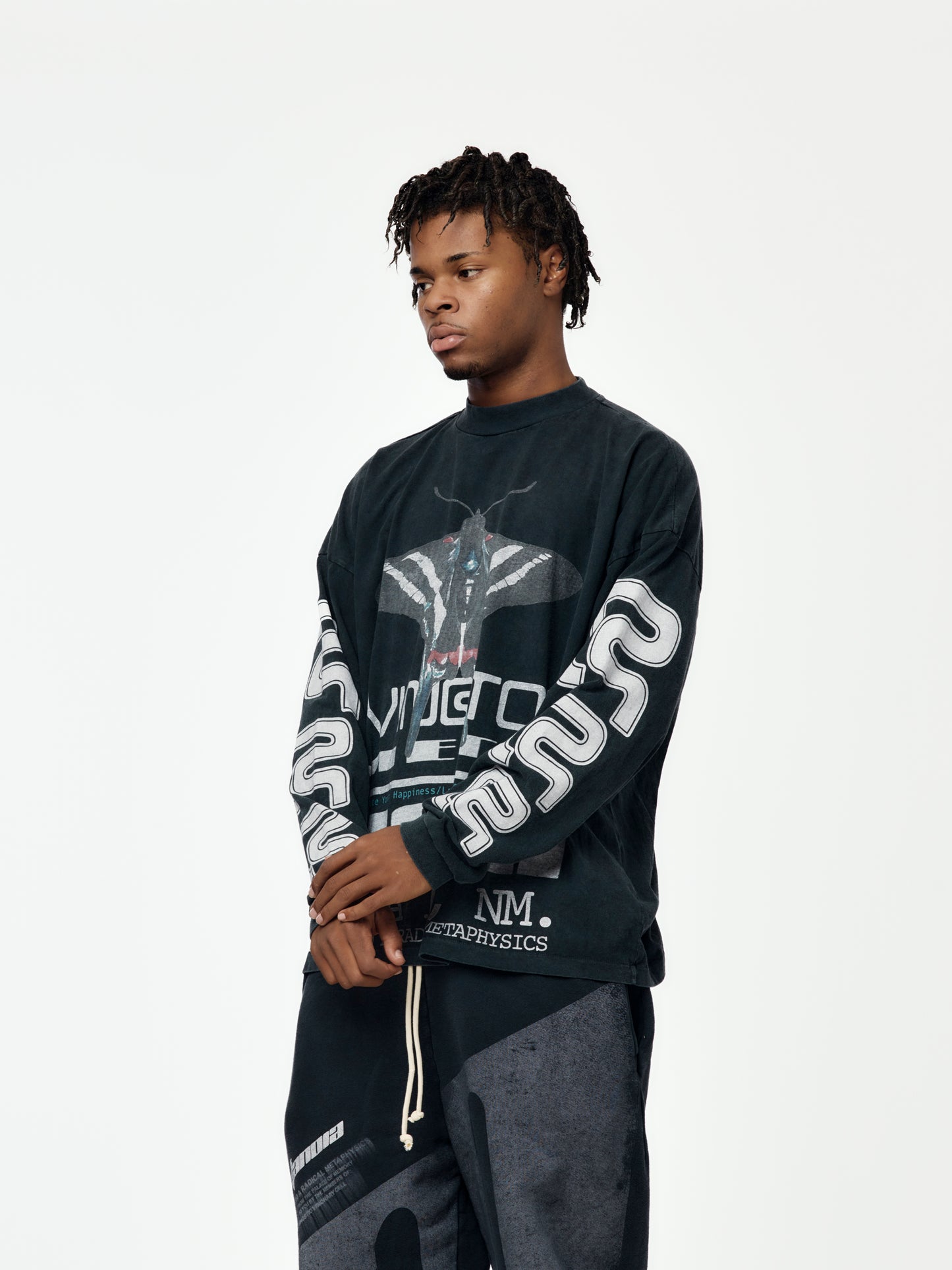 Ultra Metamoth Vintage LS Tee (Vintage Black)