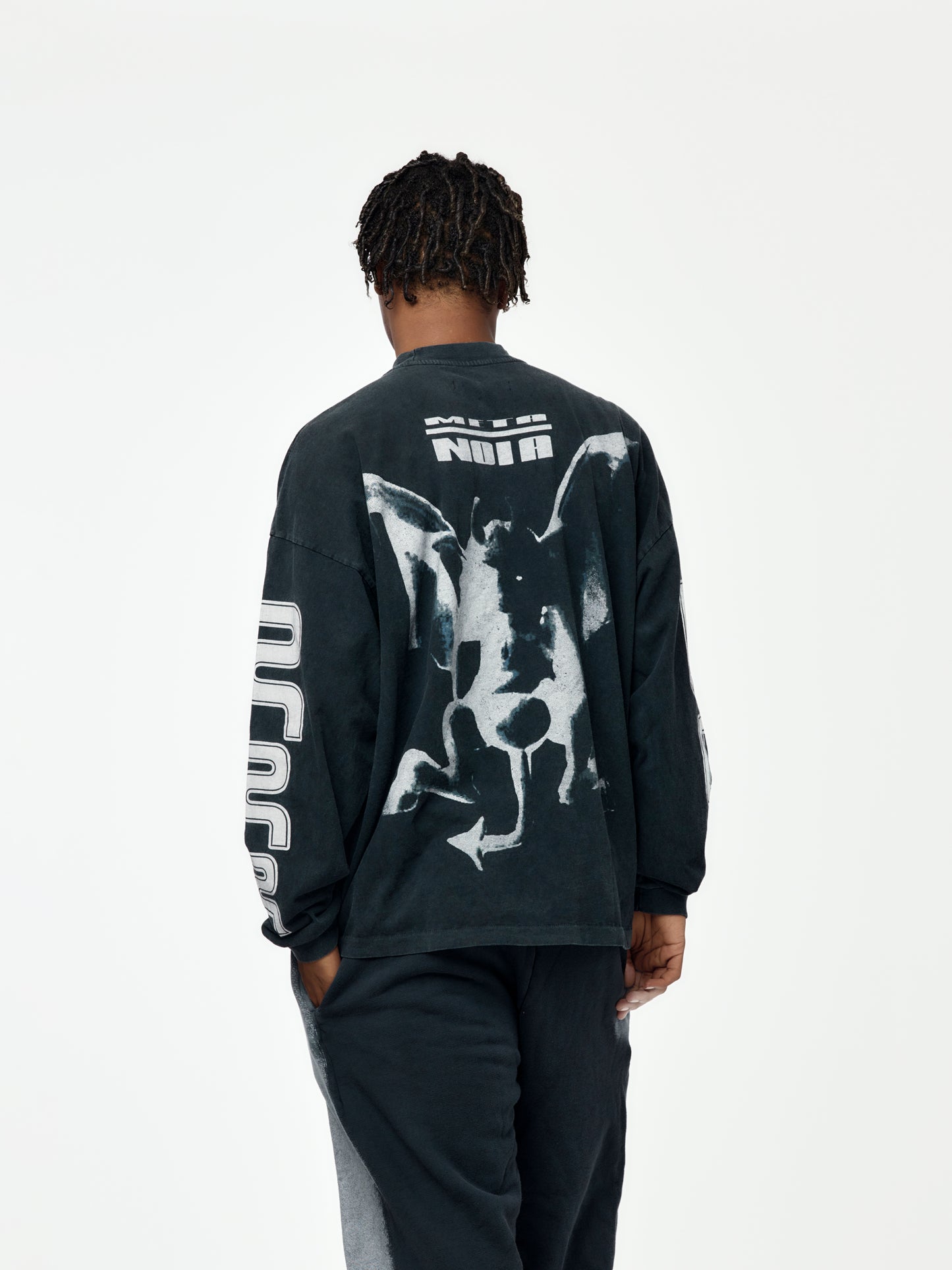 Ultra Metamoth Vintage LS Tee (Vintage Black)