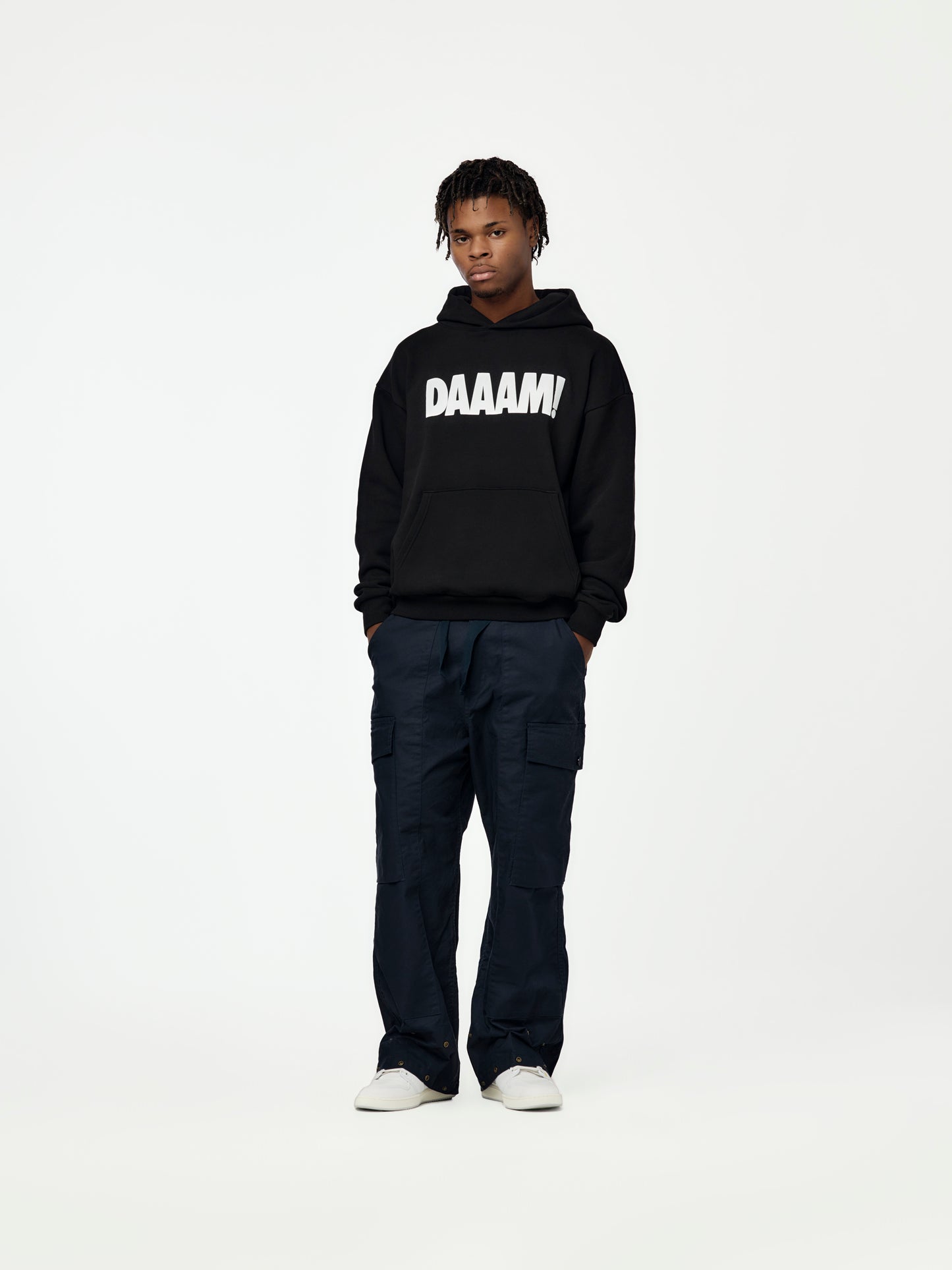 PATTA DAAMN HOODIE (BLACK)