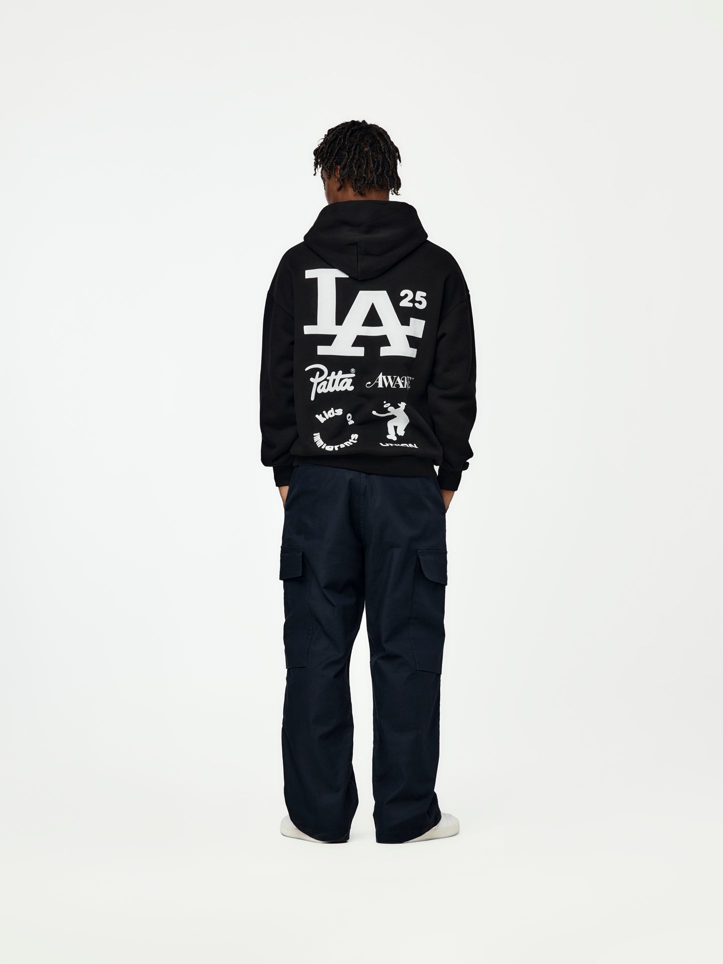 PATTA DAAMN HOODIE (BLACK)