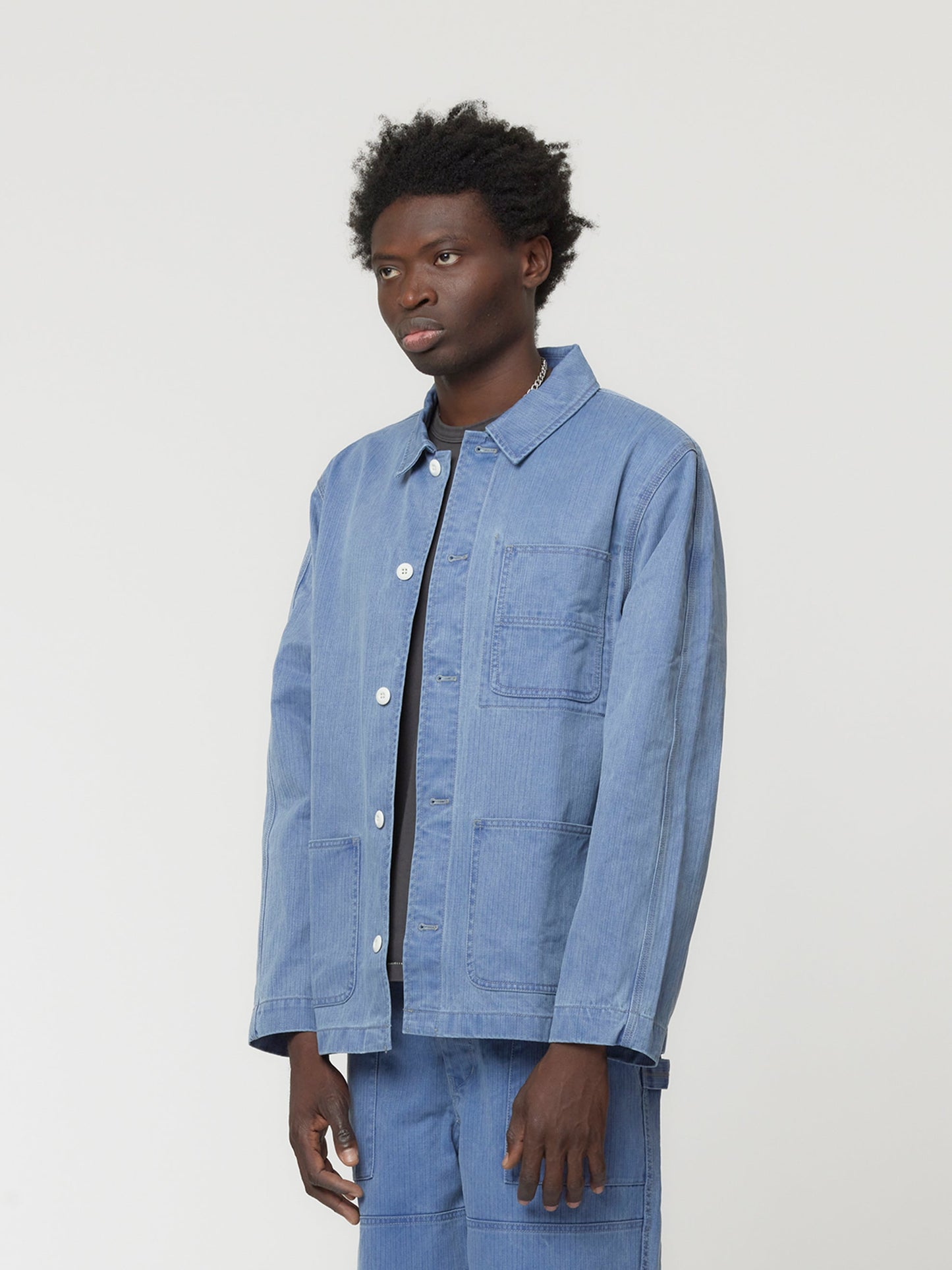 Union x J.Crew Chore Coat (Vintage Blue)