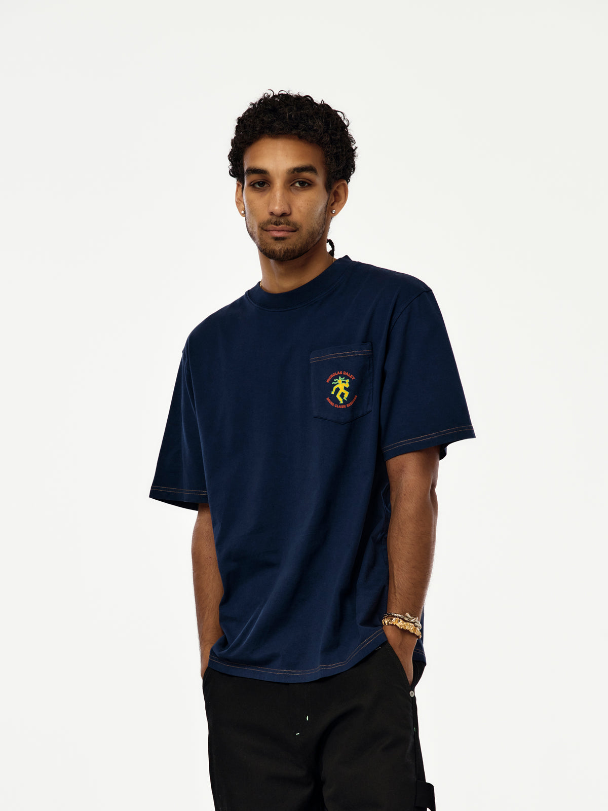 Nicholas Daley Sound Clash Tee (Midnight)