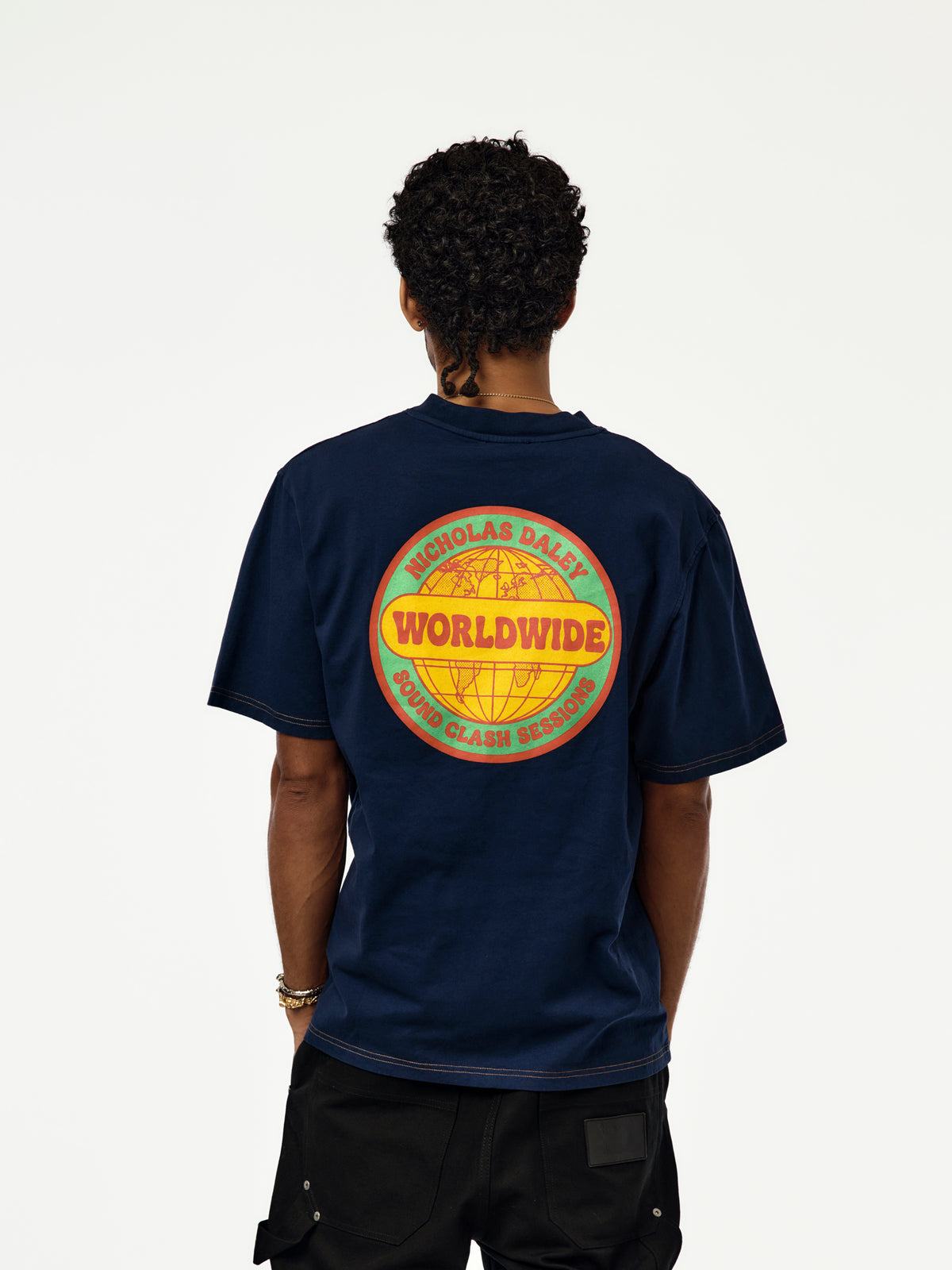 Nicholas Daley Sound Clash Tee (Midnight)