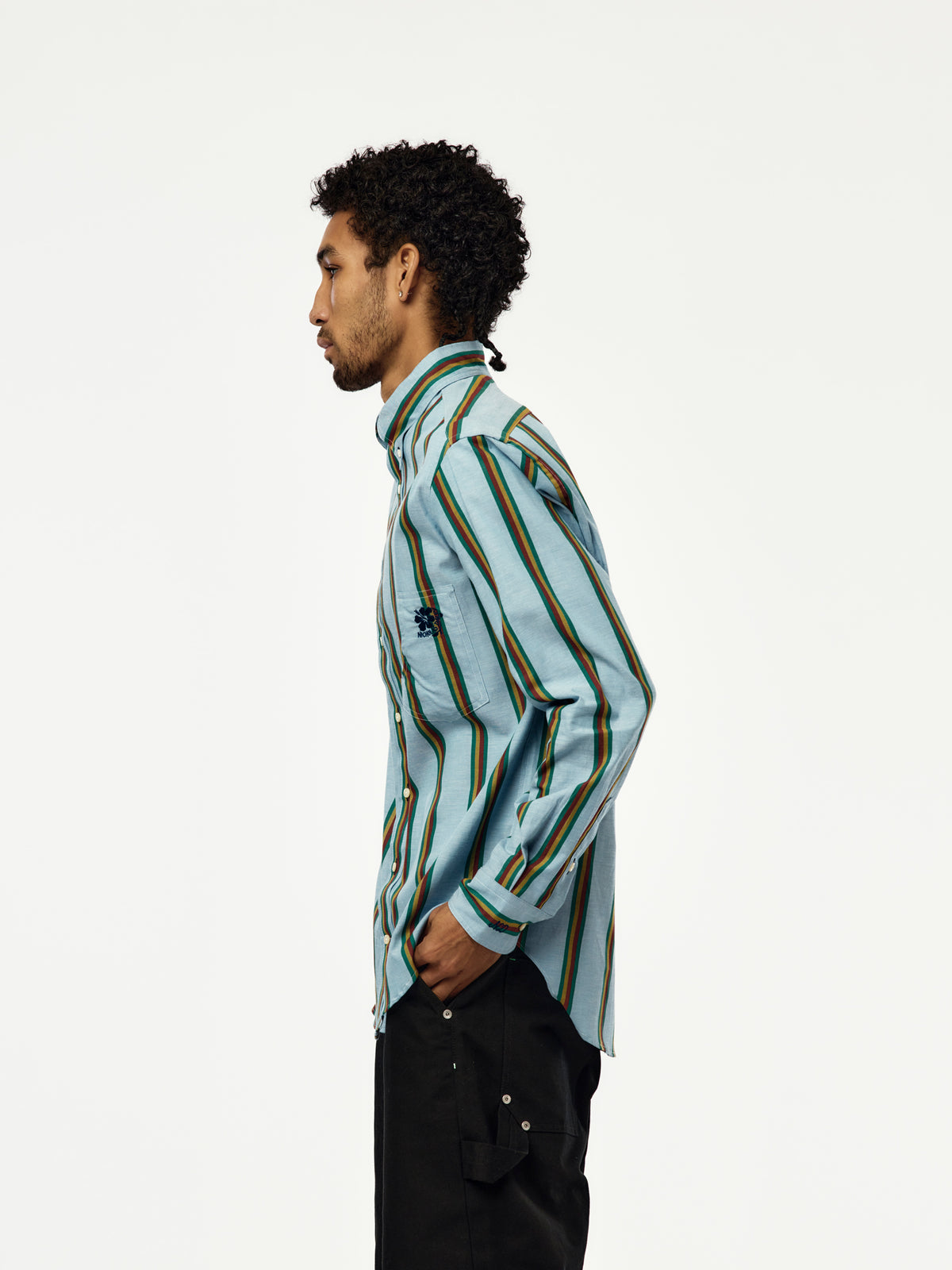 Gitman Brothers Vintage x Nicholas Daley BD Shirt (Rebel Stripe)