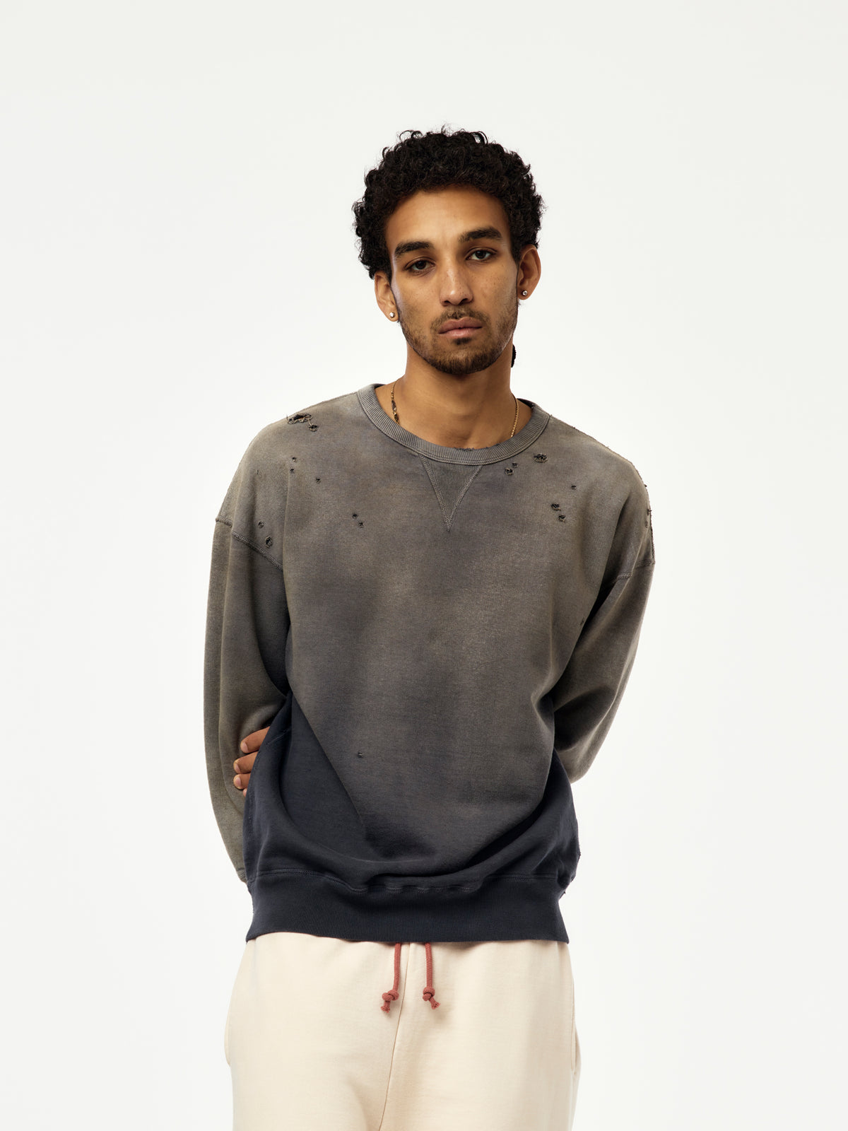 Weathered 88/12 LS Tee (Black)