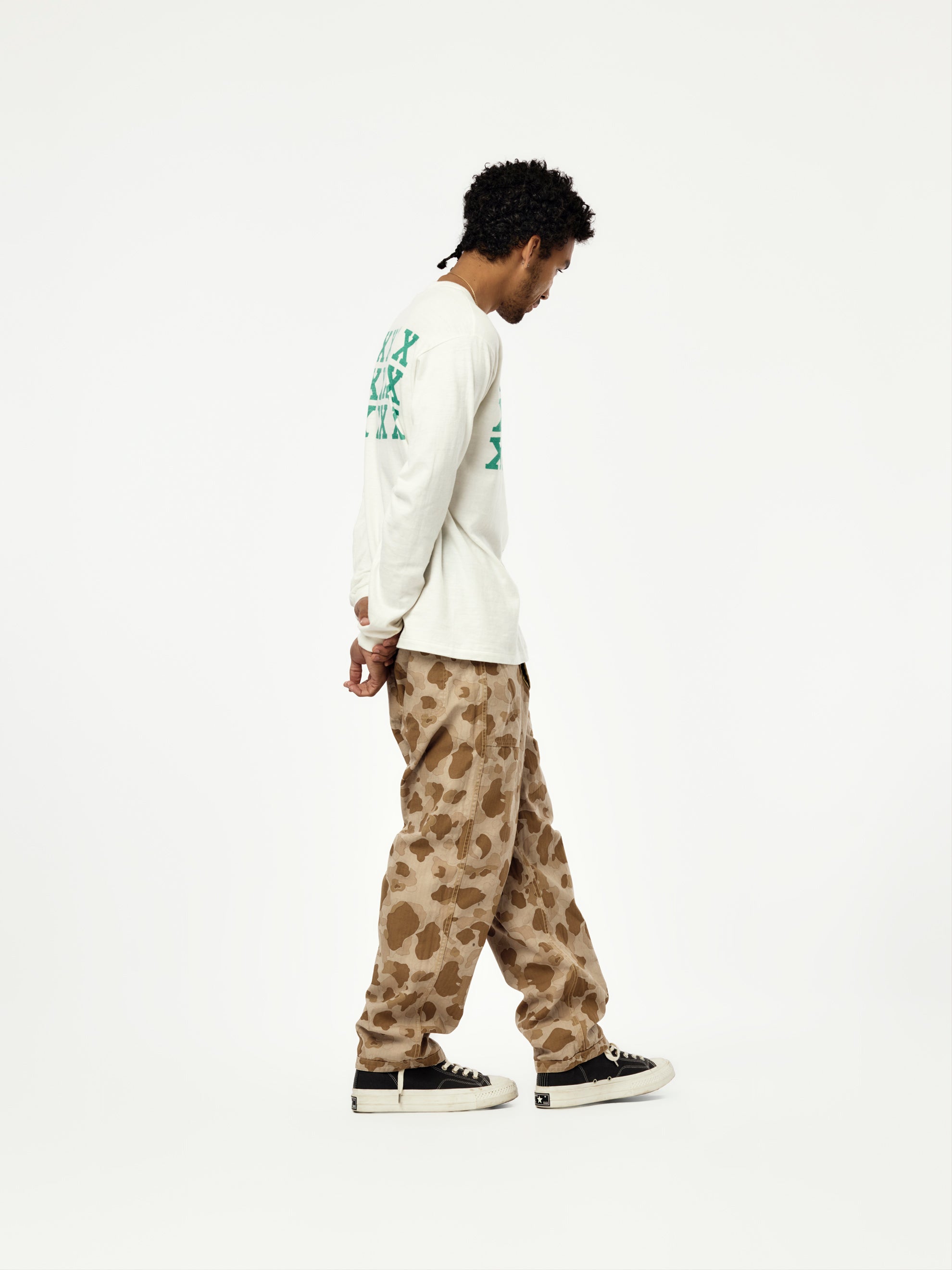BOW WOW Weathered 88/12 LS Graphic Tee (White) - UNION LOS ANGELES