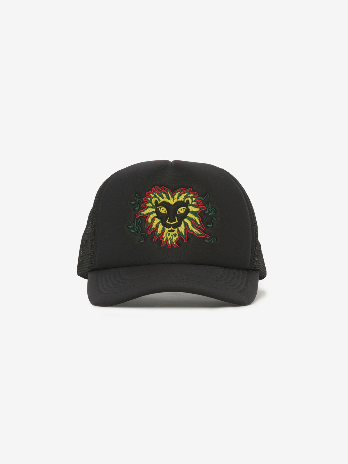 Nicholas Daley Lion Head Trucker Hat (Black)