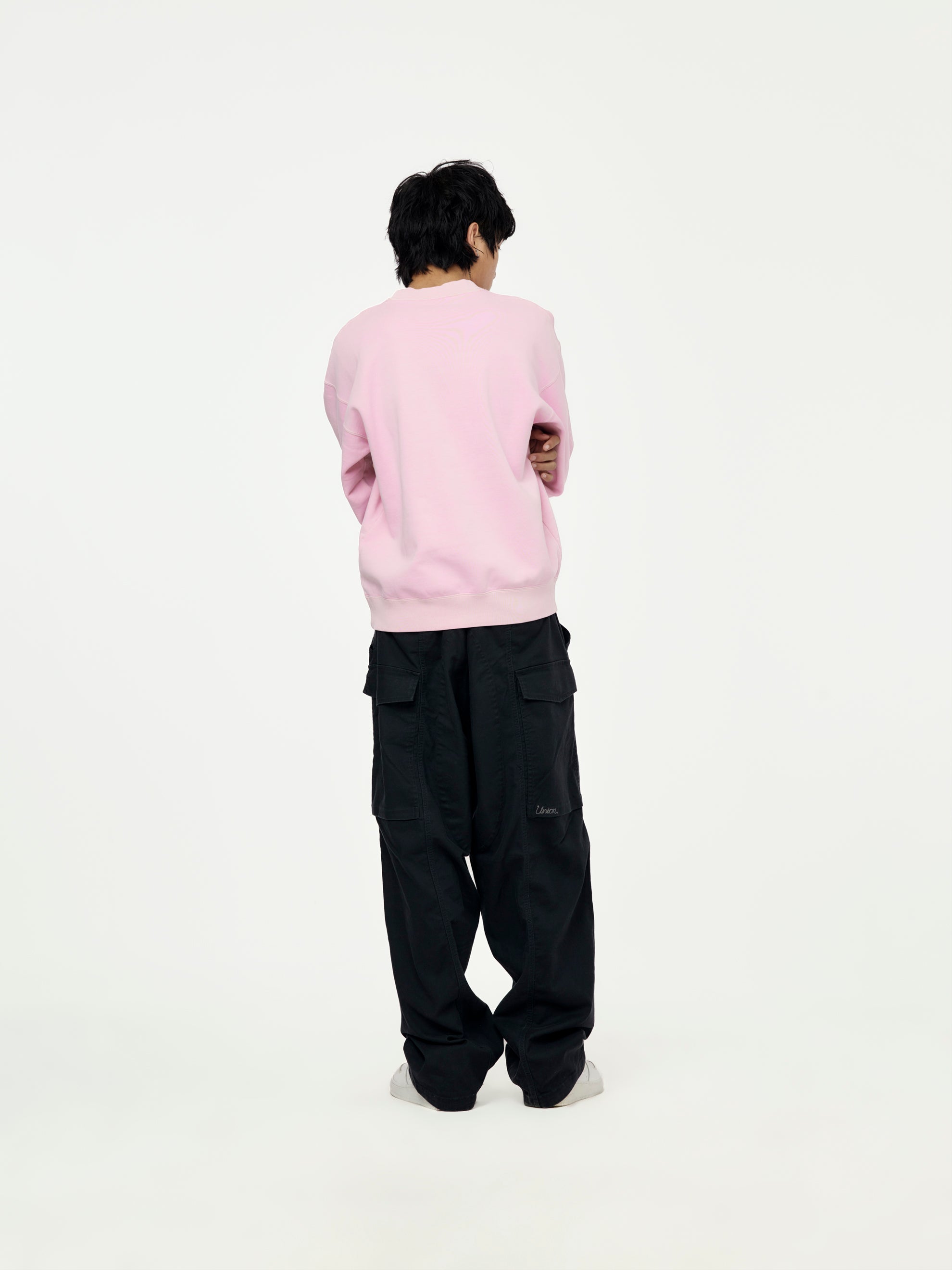 Nike M NRG NIGO CREW FLC (PINK RISE/GYM RED) - UNION LOS ANGELES