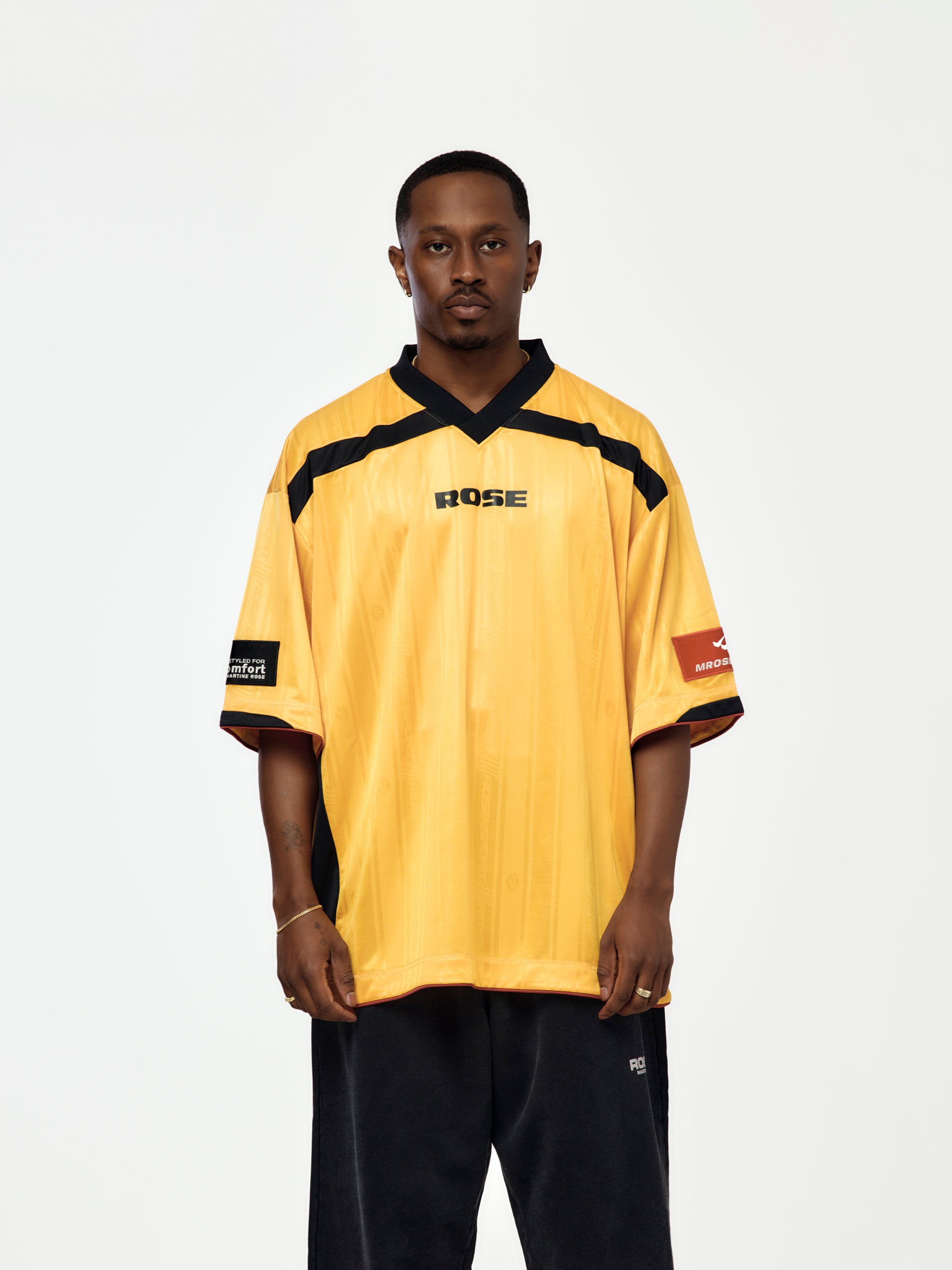 Martine Rose Printed Football Top (Yellow) - UNION LOS ANGELES