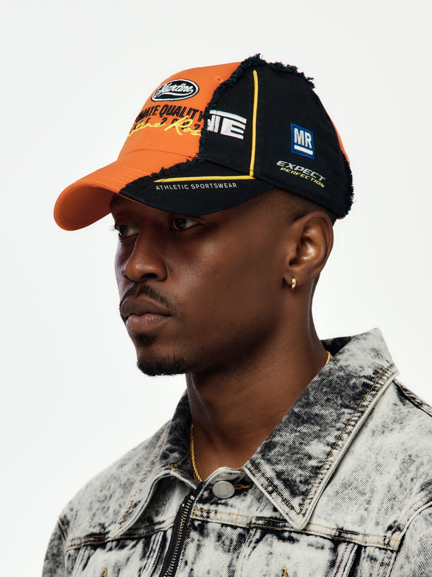 Collage Cap (Orange)
