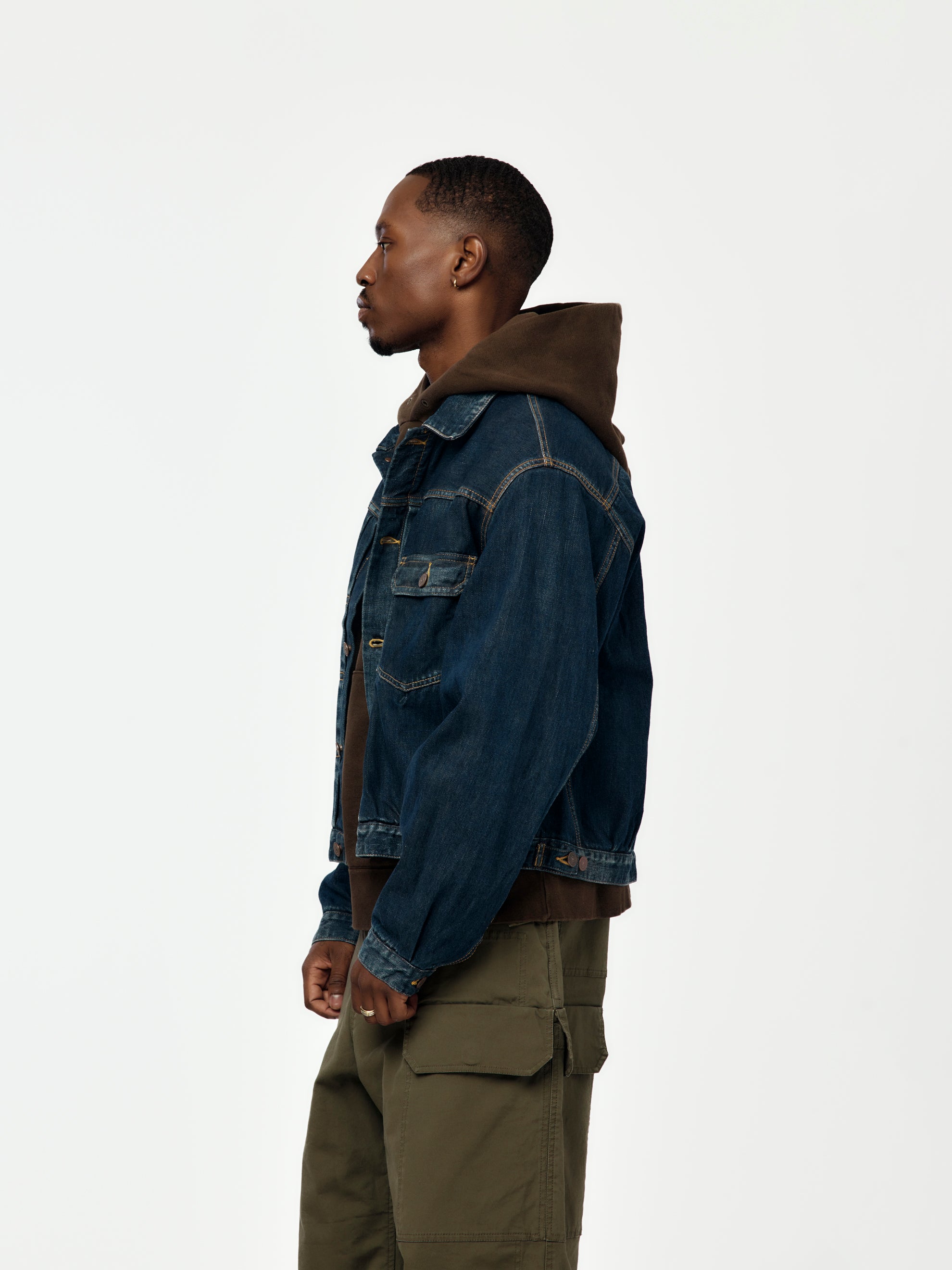 visvim 101XX DMGD MUD　(3) SS 101XX JKT RAW MUD OD