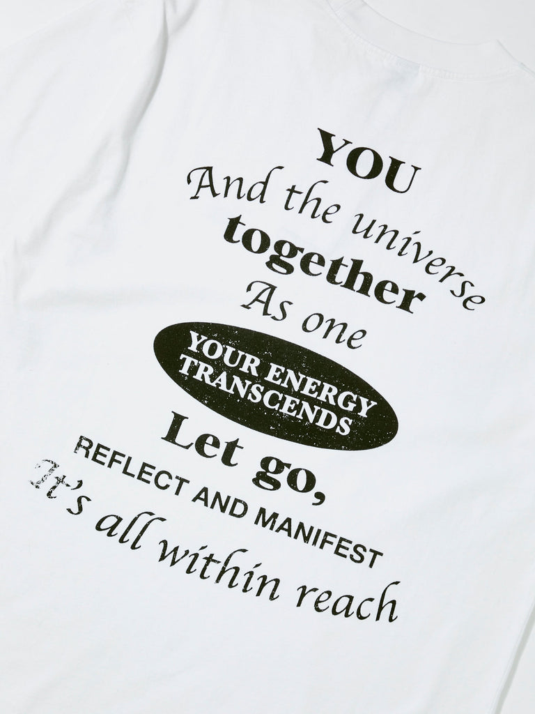 Reflect and Manifest Washed T-Shirt (White)30332047360077