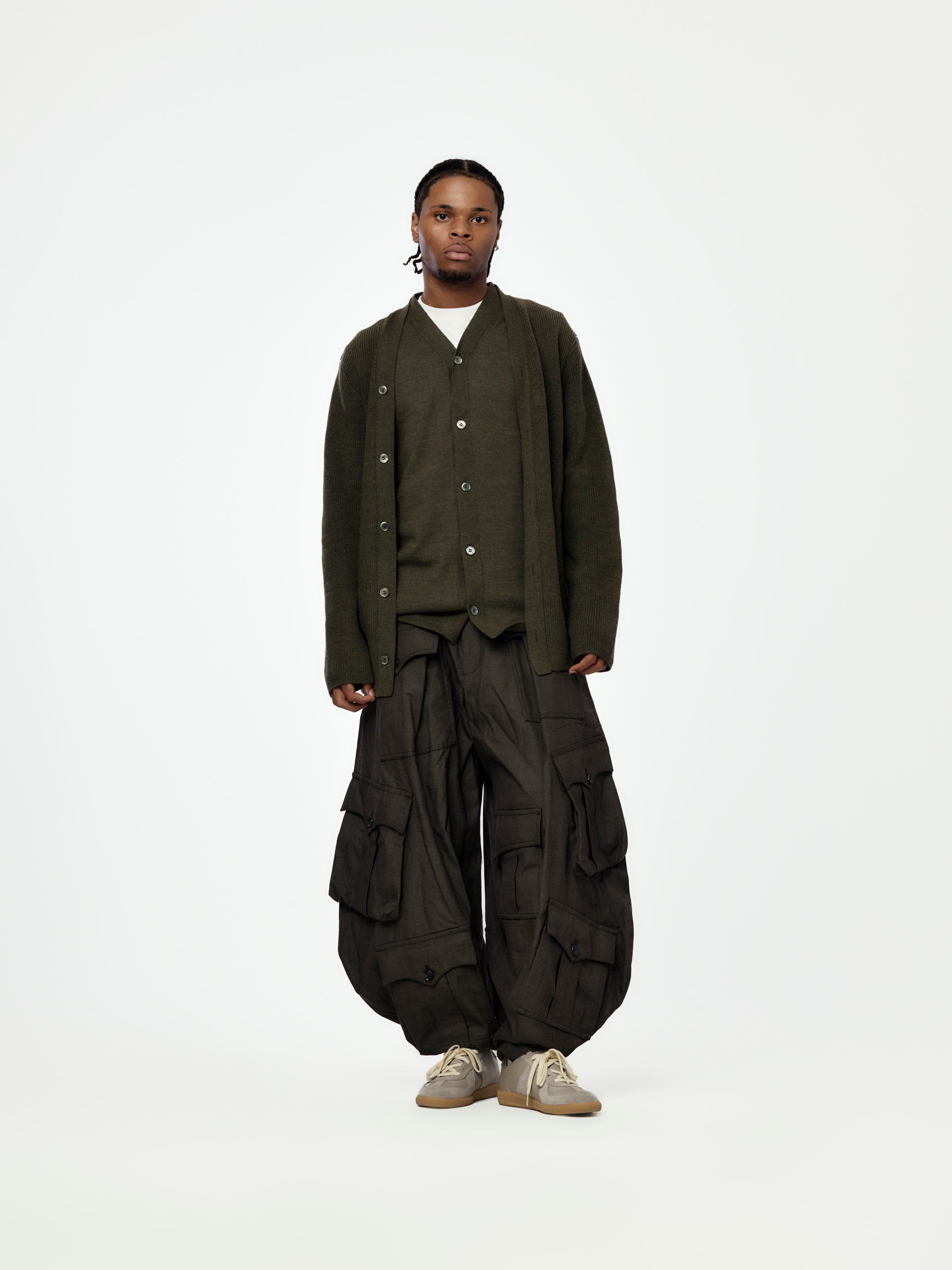 トップス COMMEdesGARCONS HOMME PLUS 97's CARDIGAN Comme Des Garcons Homme Plus WOOL CARDIGAN - UNION LOS ANGELES