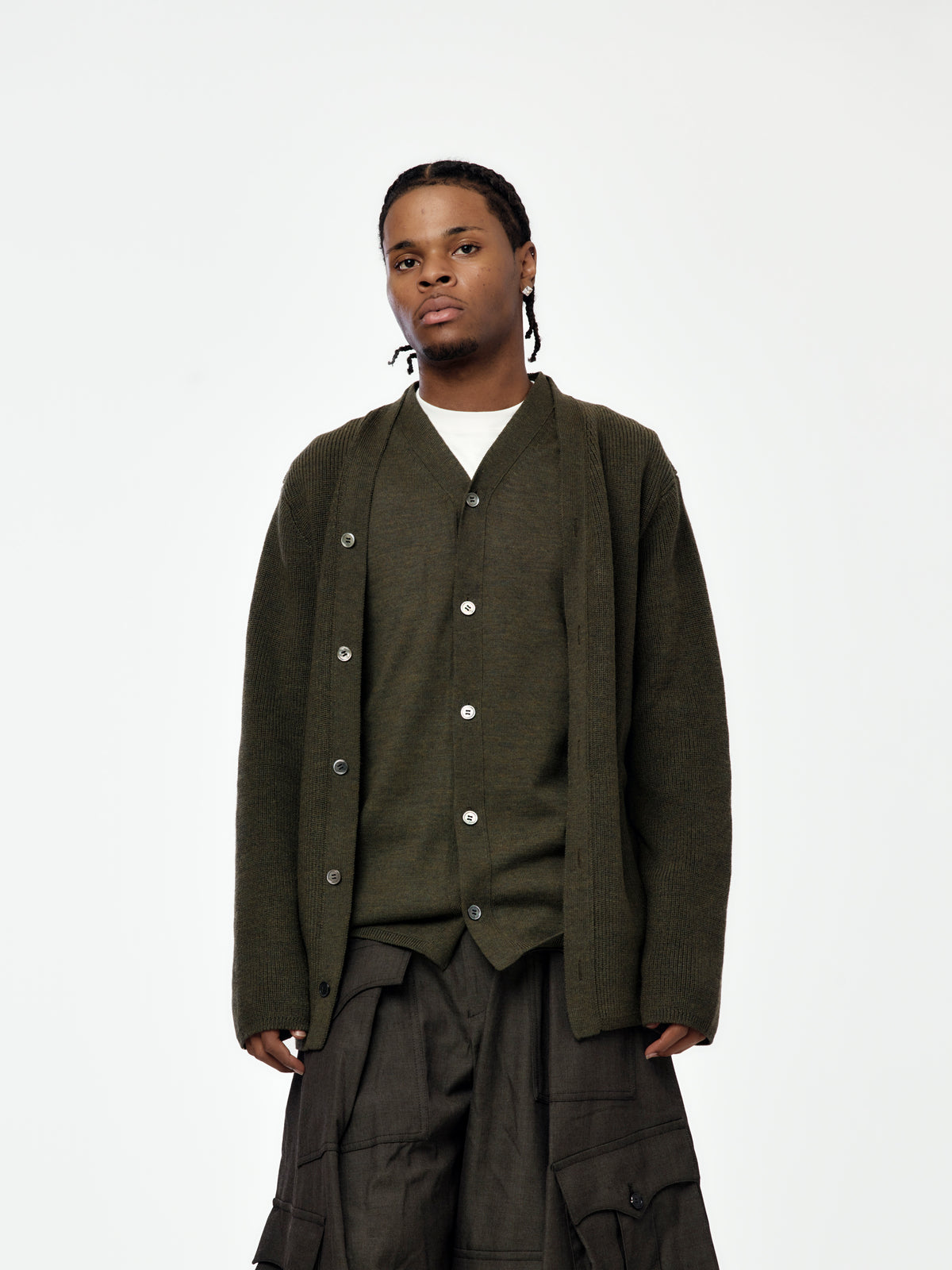 Comme Des Garcons Homme Plus WOOL CARDIGAN - UNION LOS ANGELES