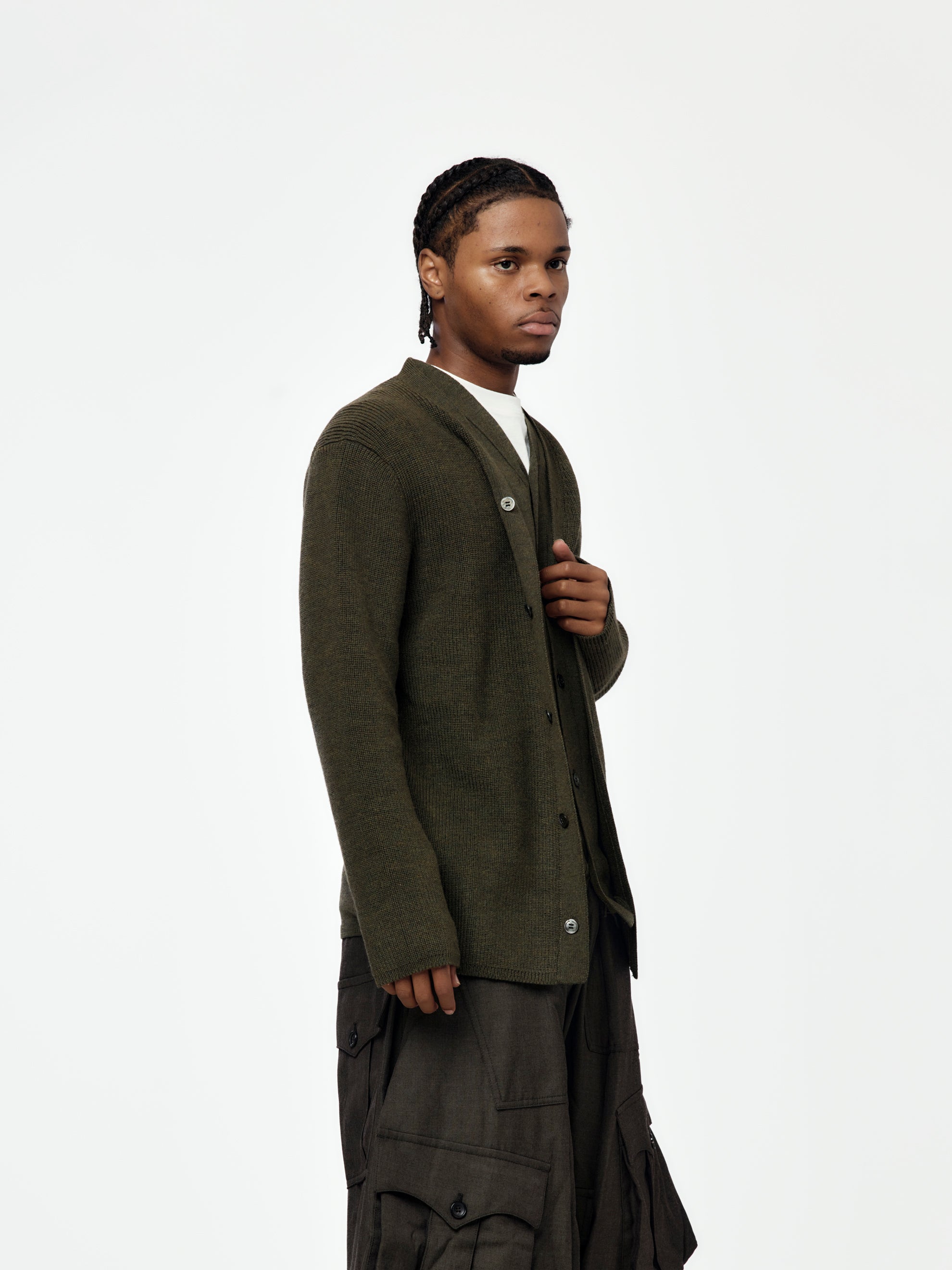 Comme Des Garcons Homme Plus WOOL CARDIGAN - UNION LOS ANGELES