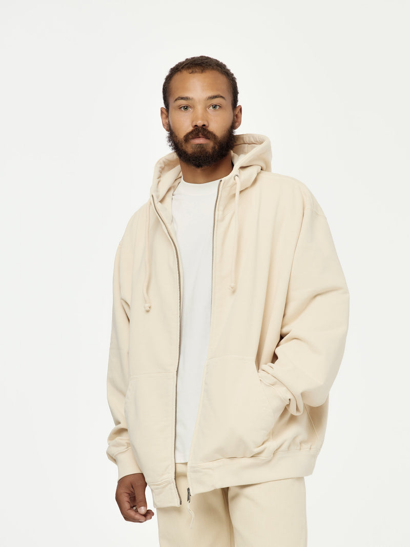 Zip Sweatshirt (Beige)