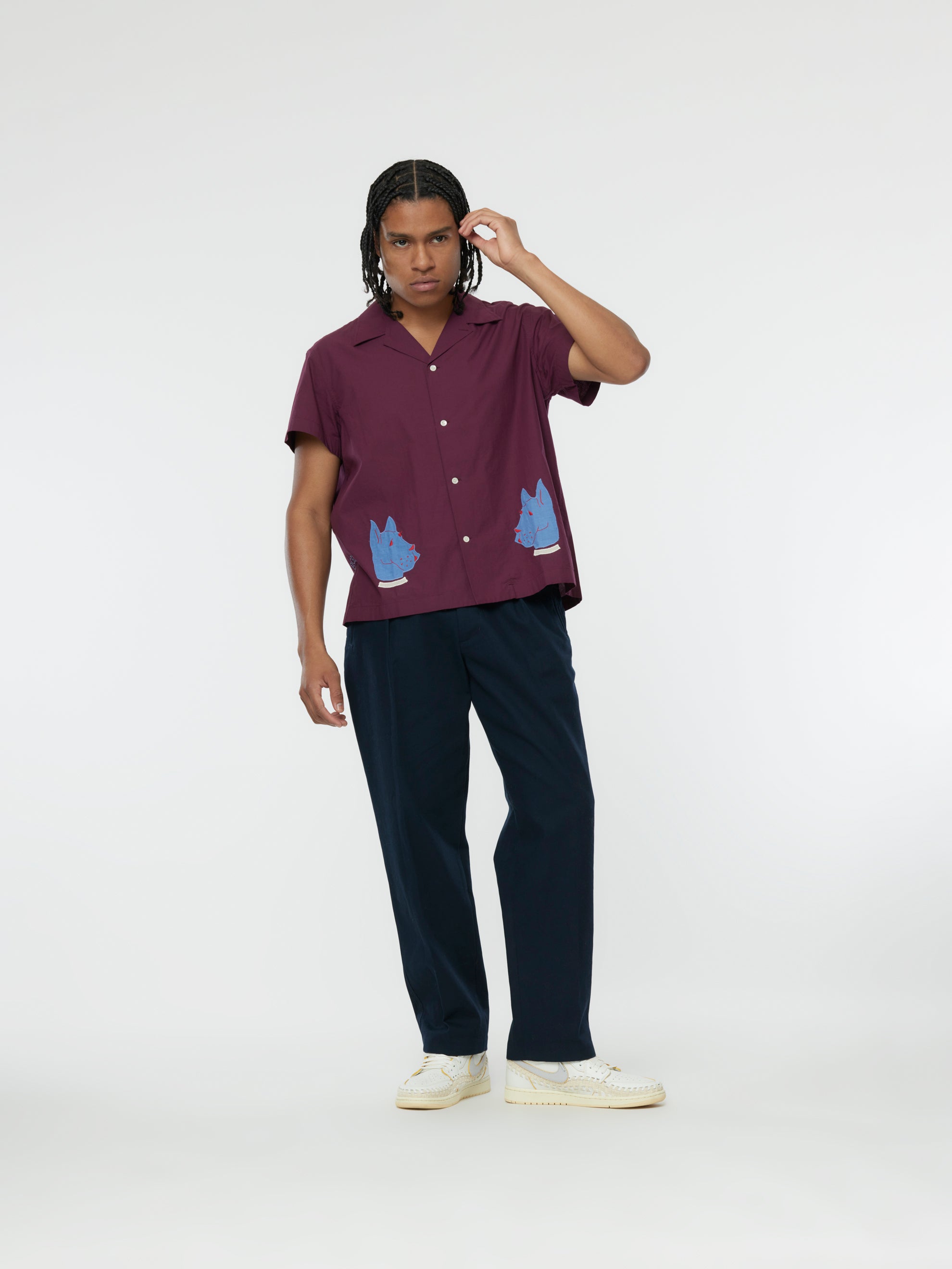DOBERMAN APPLIQUE SS SHIRT